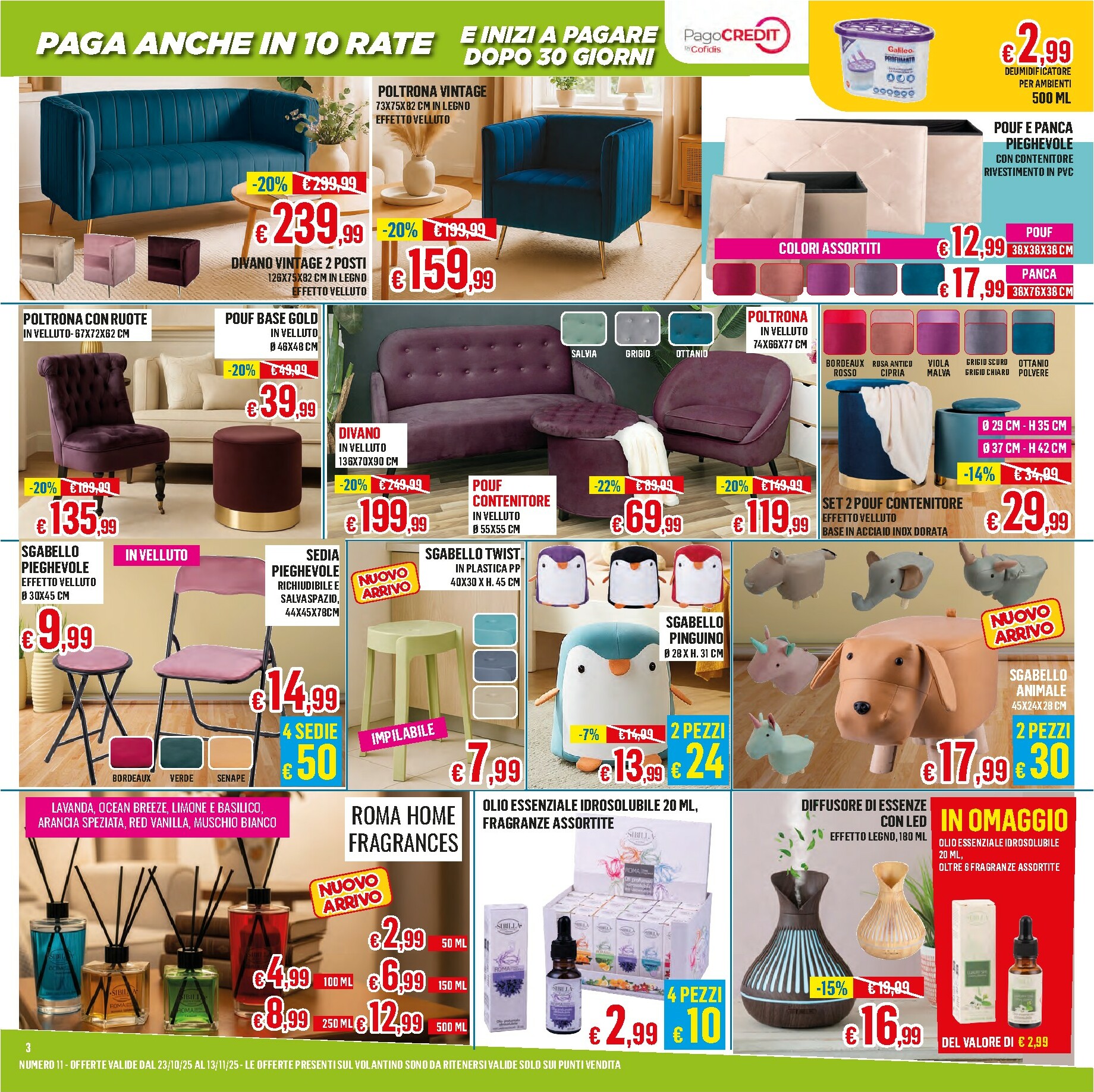 satur - Volantino Satur valido dal 23/10 al 13/11 - page: 3