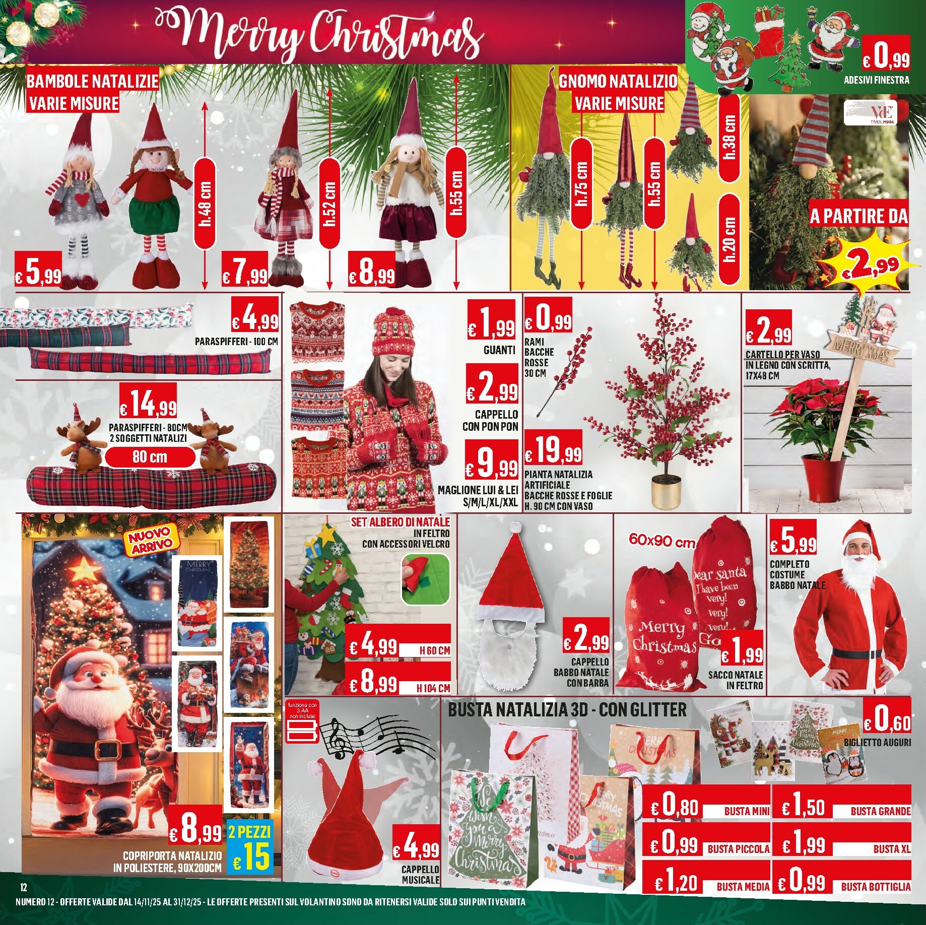 satur - Volantino Satur valido dal 14/11 al 31/12 - page: 12