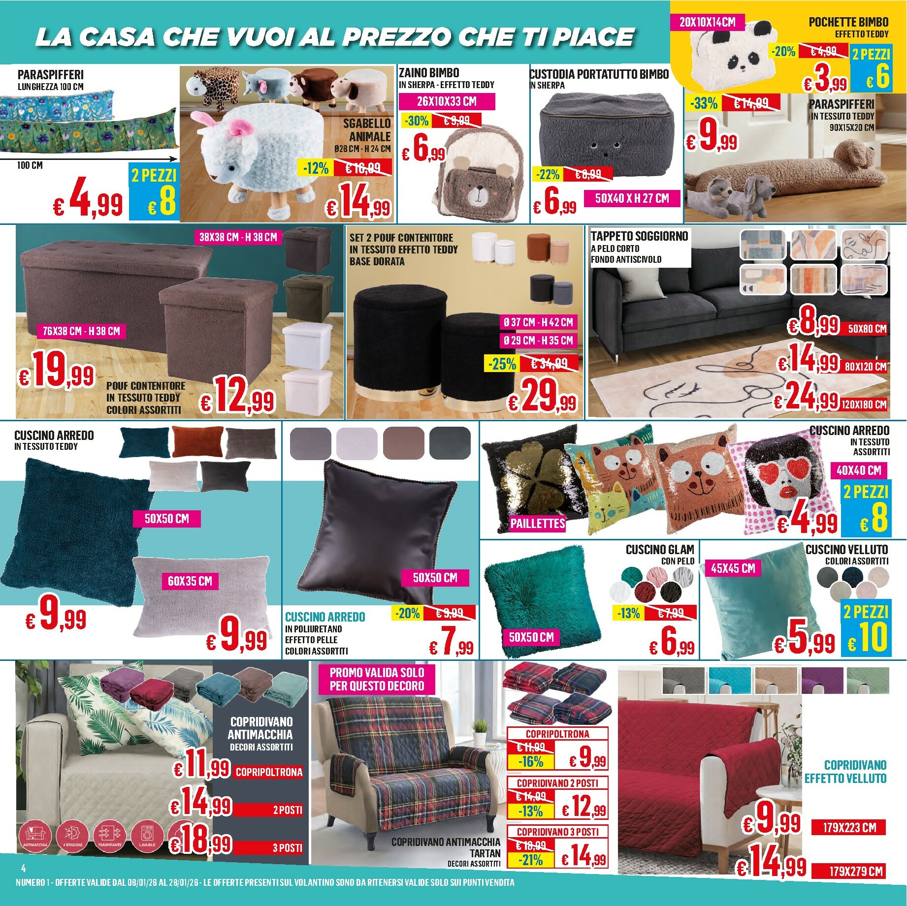 satur - Volantino Satur valido dal 08/01 al 28/01 - page: 4