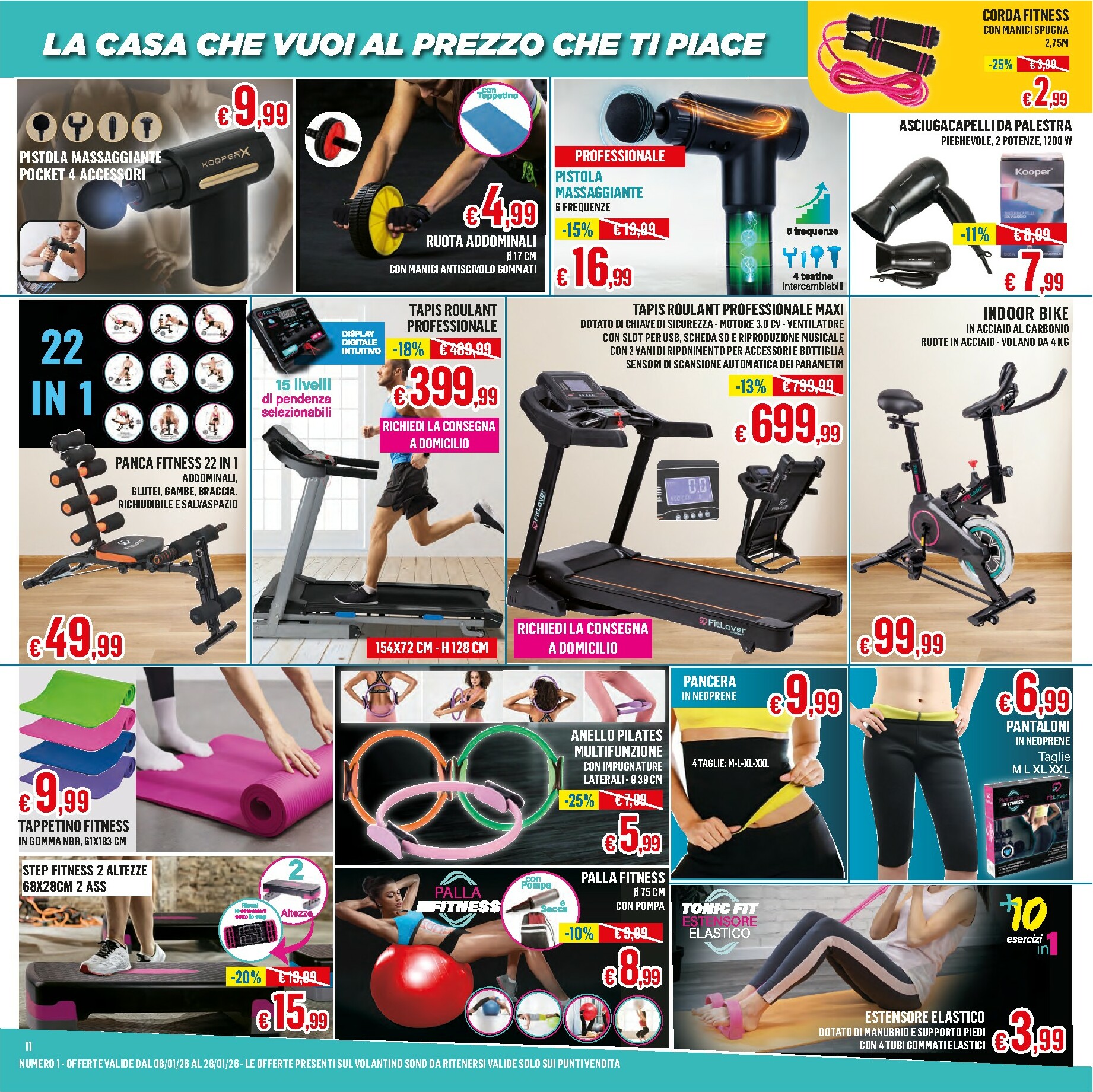 satur - Volantino Satur valido dal 08/01 al 28/01 - page: 11