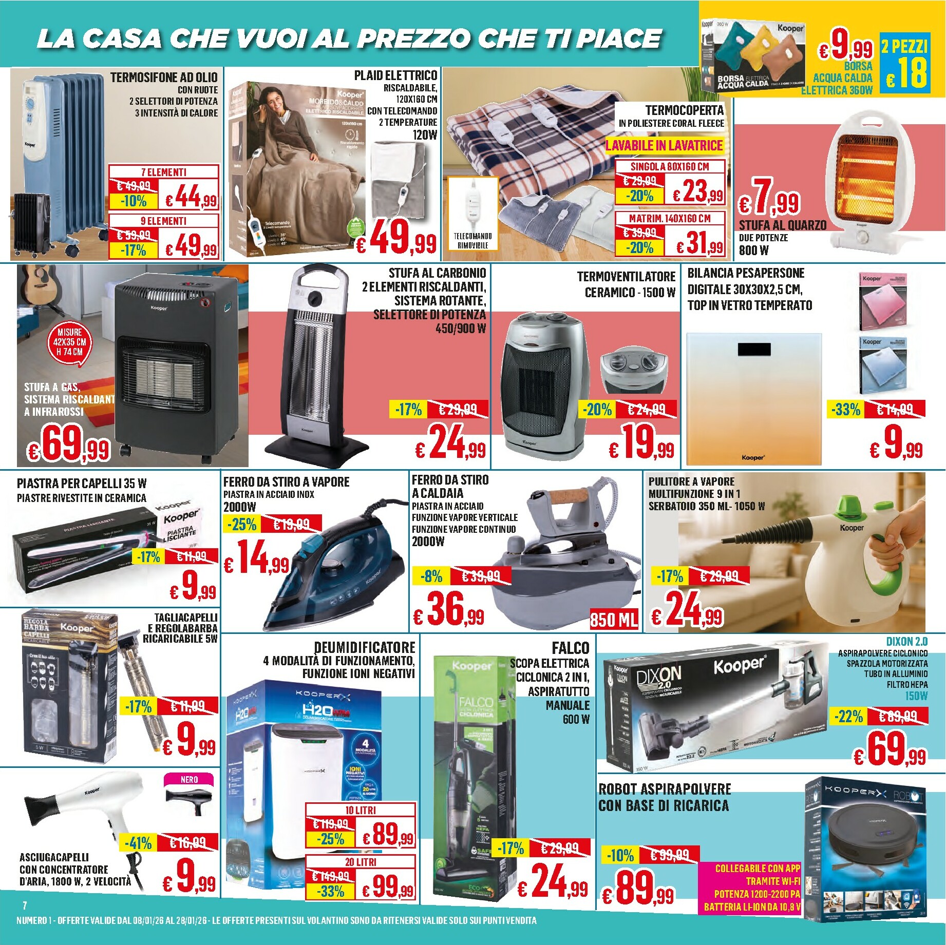 satur - Volantino Satur valido dal 08/01 al 28/01 - page: 7