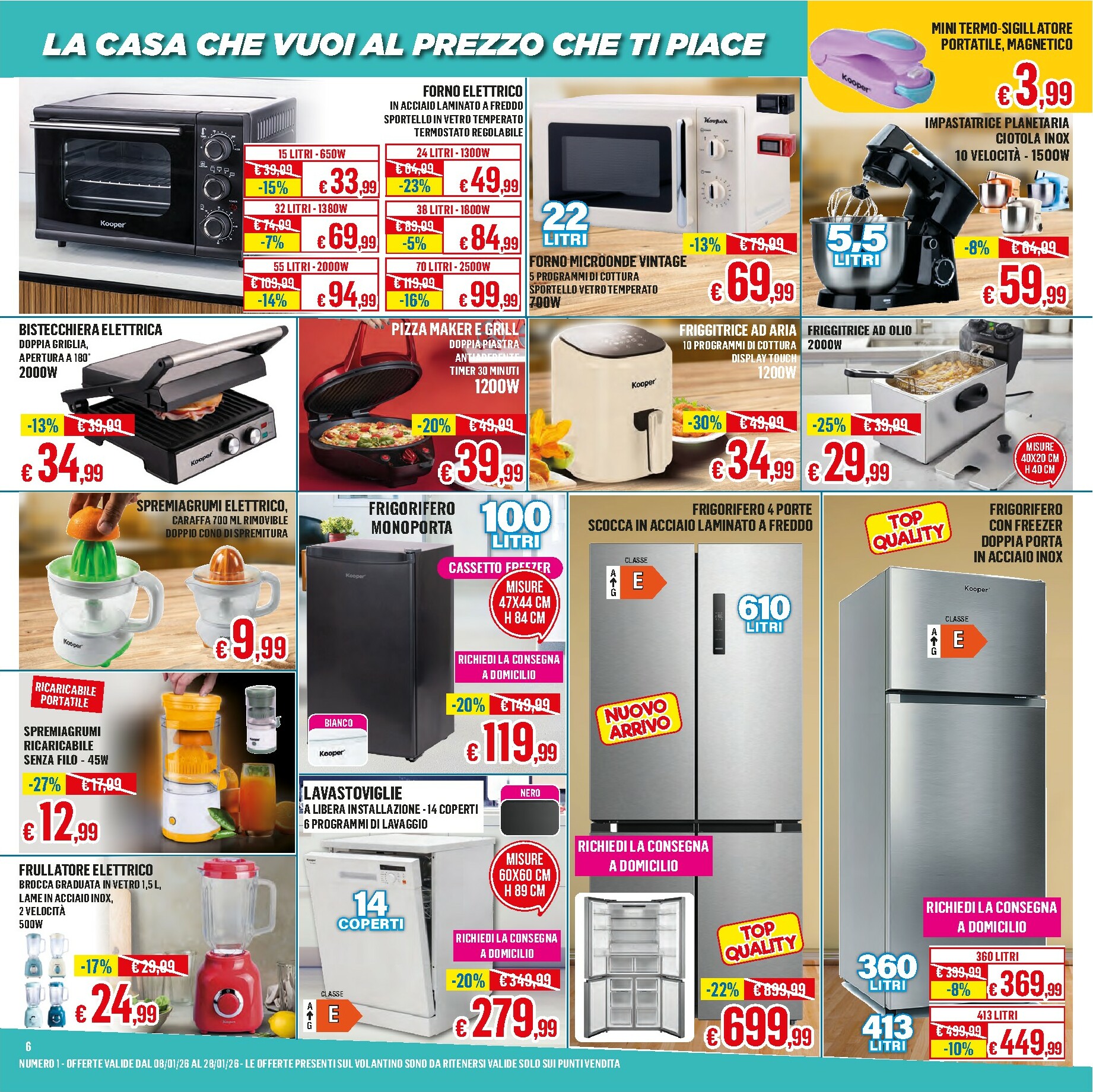 satur - Volantino Satur valido dal 08/01 al 28/01 - page: 6