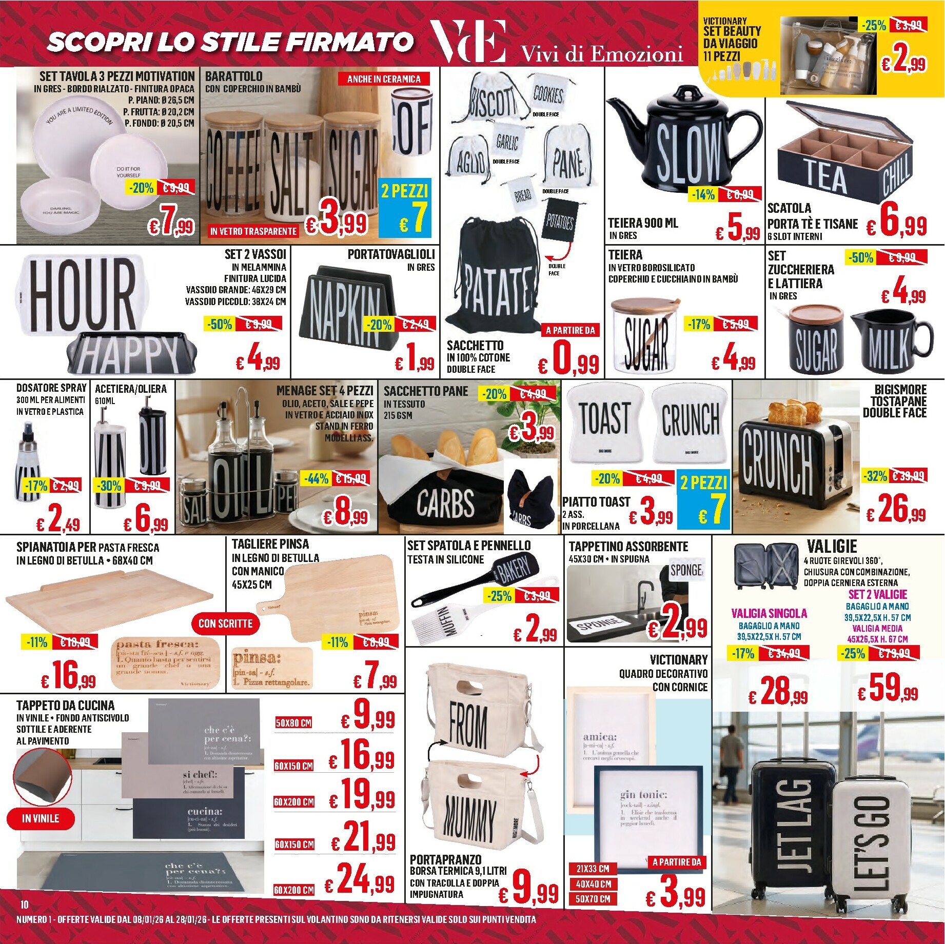 satur - Volantino Satur valido dal 08/01 al 28/01 - page: 10
