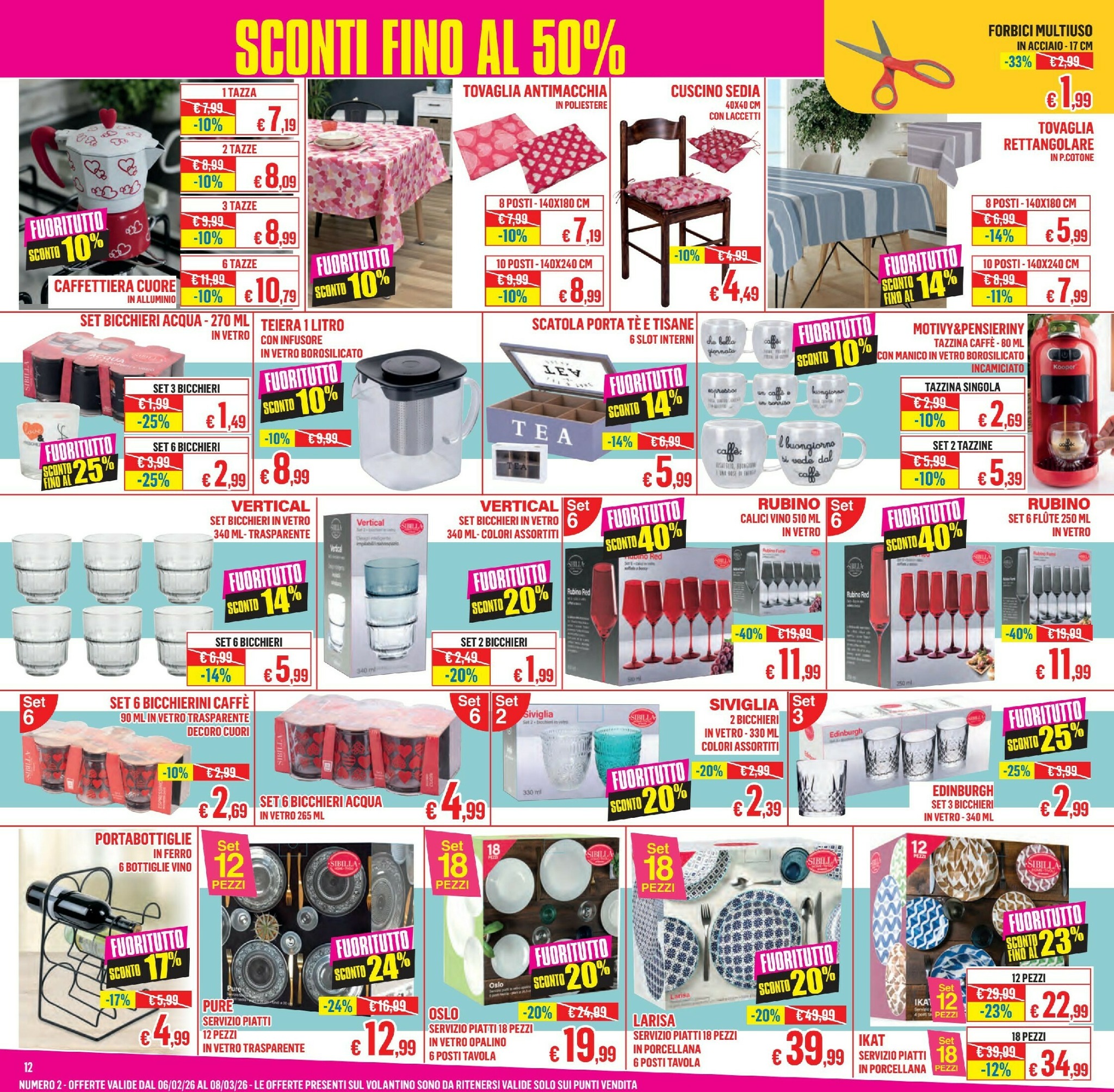 satur - Volantino Satur valido dal 06/02/2026 al 08/03/2026 - page: 12