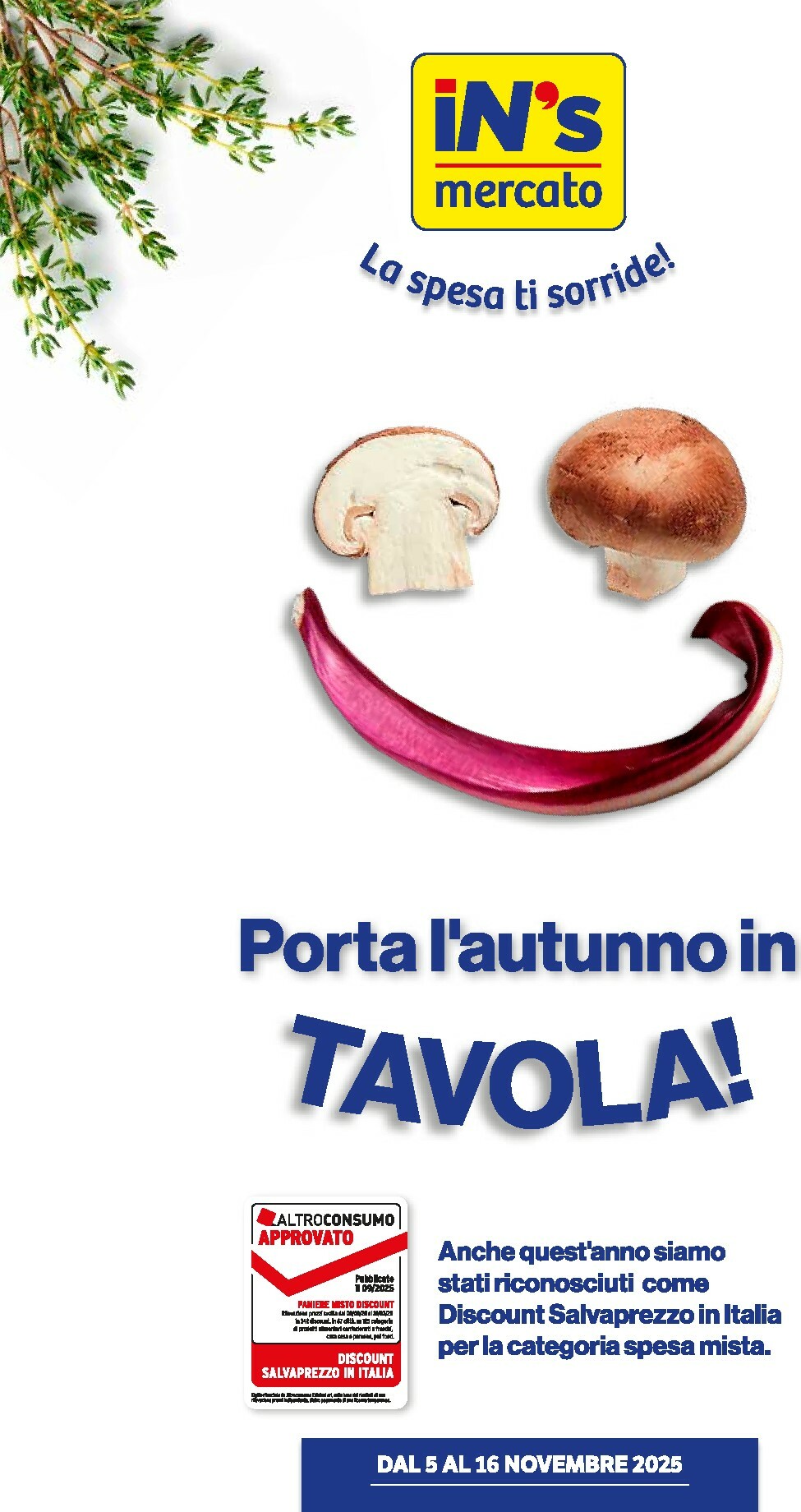 in-s - Volantino In's valido dal 05/11 al 16/11