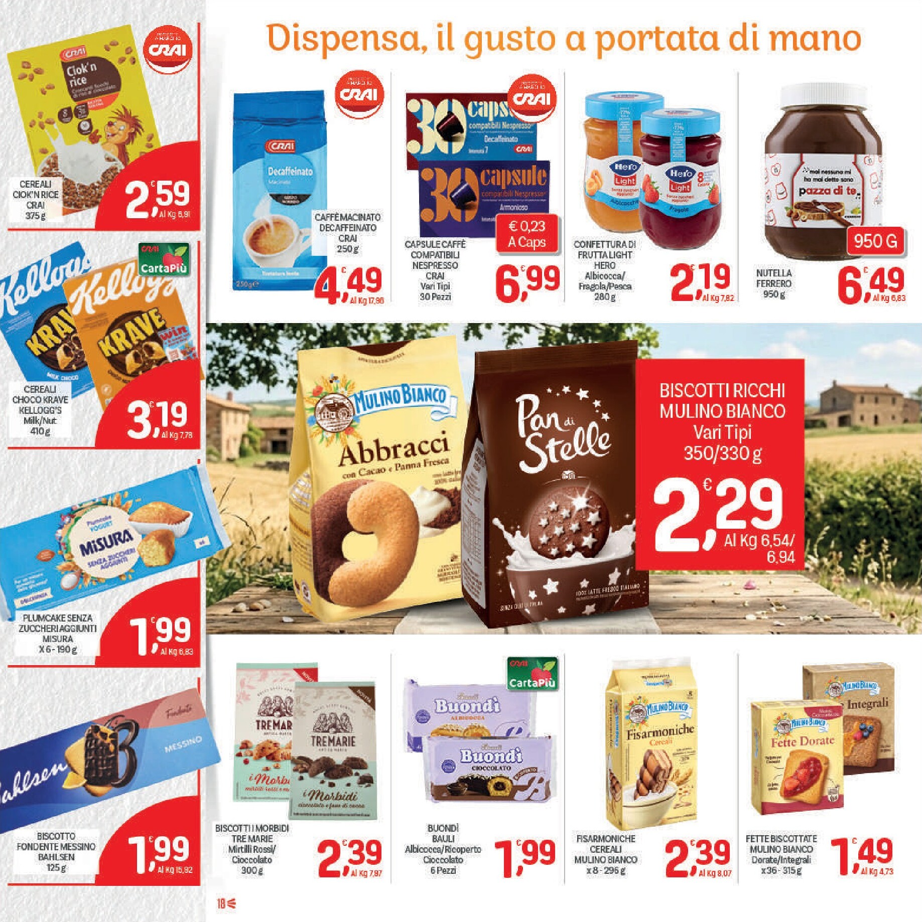 crai - Volantino attuale di Crai - Extra valido dal giovedì 09/07/2026 al domenica 19/07/2026 - page: 18