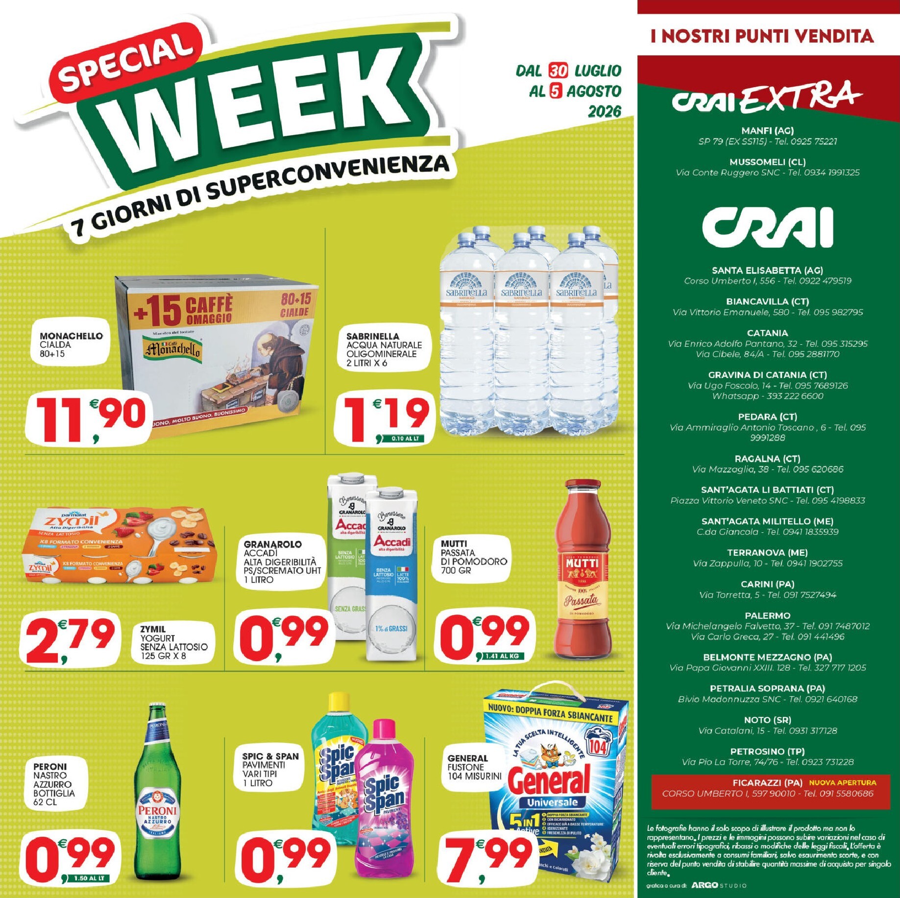 crai - Volantino attuale di Crai - Tanti Prodotti al Costo valido dal giovedì 23/07/2026 al mercoledì 05/08/2026 - page: 20