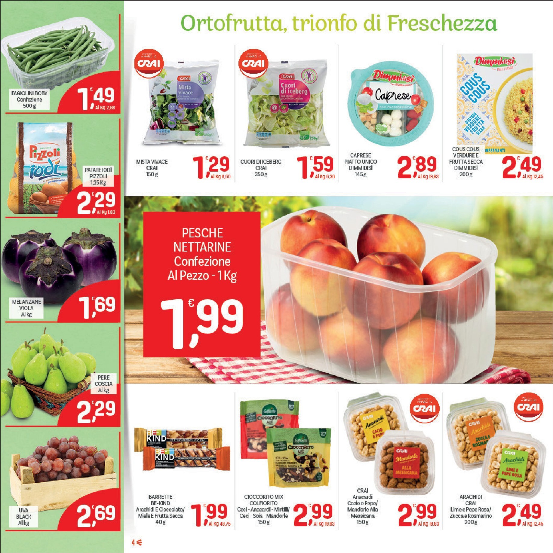 crai - Volantino attuale di Crai - Extra valido dal giovedì 23/07/2026 al mercoledì 05/08/2026 - page: 4