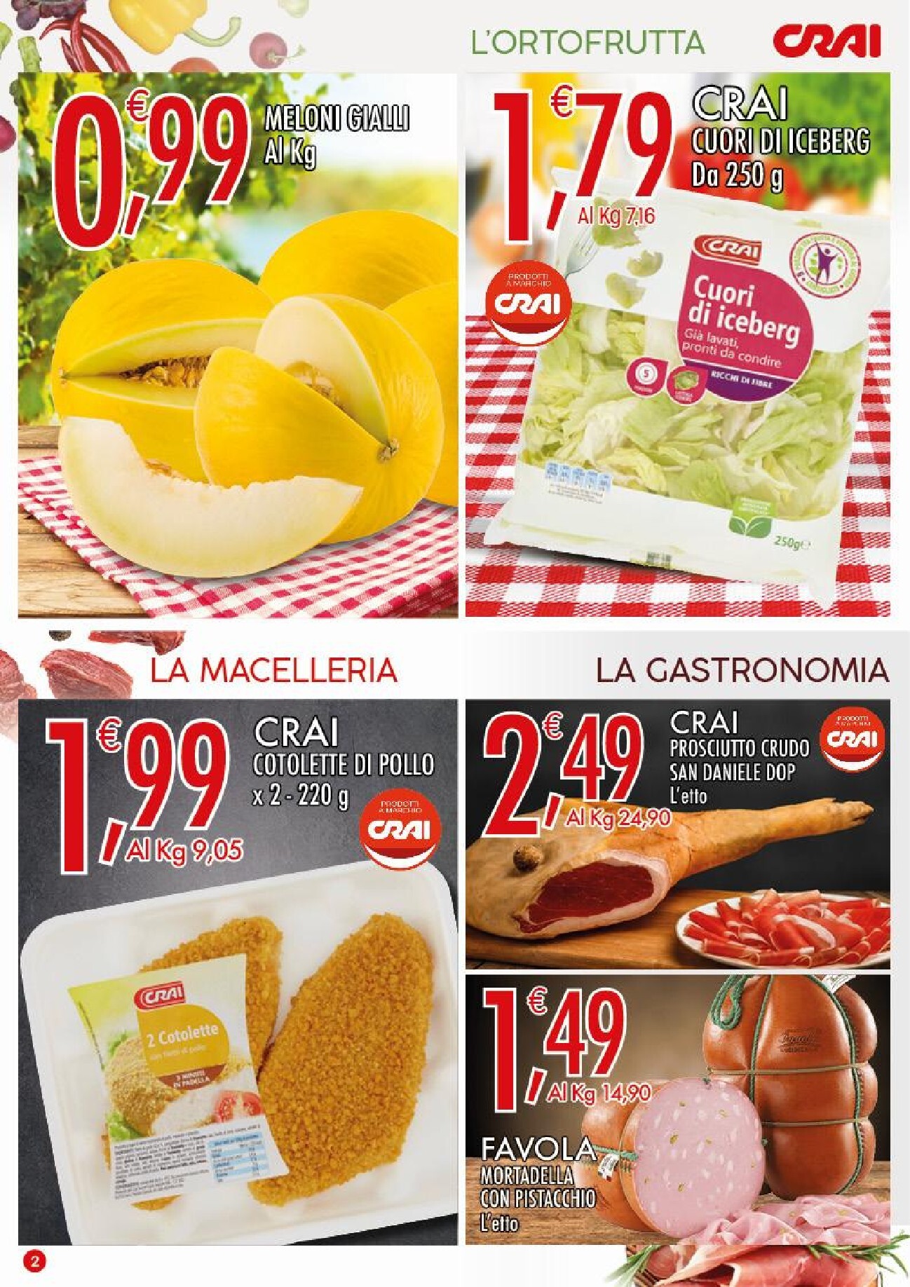 crai - Volantino attuale di Crai - Risparmio valido dal giovedì 23/07/2026 al mercoledì 05/08/2026 - page: 2