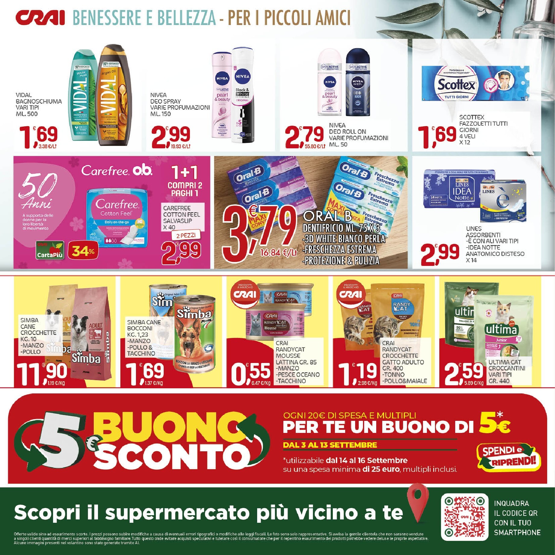 crai - Volantino attuale di Crai - Sottocosto valido dal giovedì 03/09/2026 al sabato 12/09/2026 - page: 16