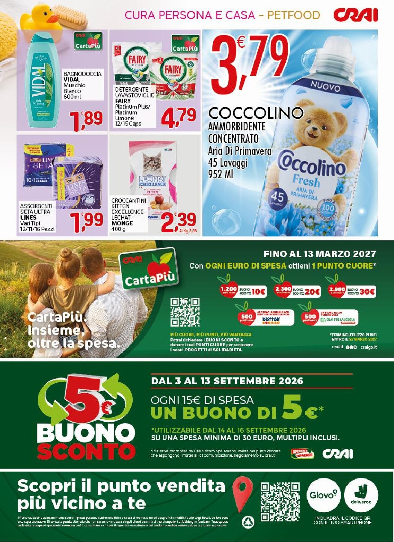 crai - Volantino attuale di Crai valido dal giovedì 03/09/2026 al sabato 12/09/2026 - page: 4