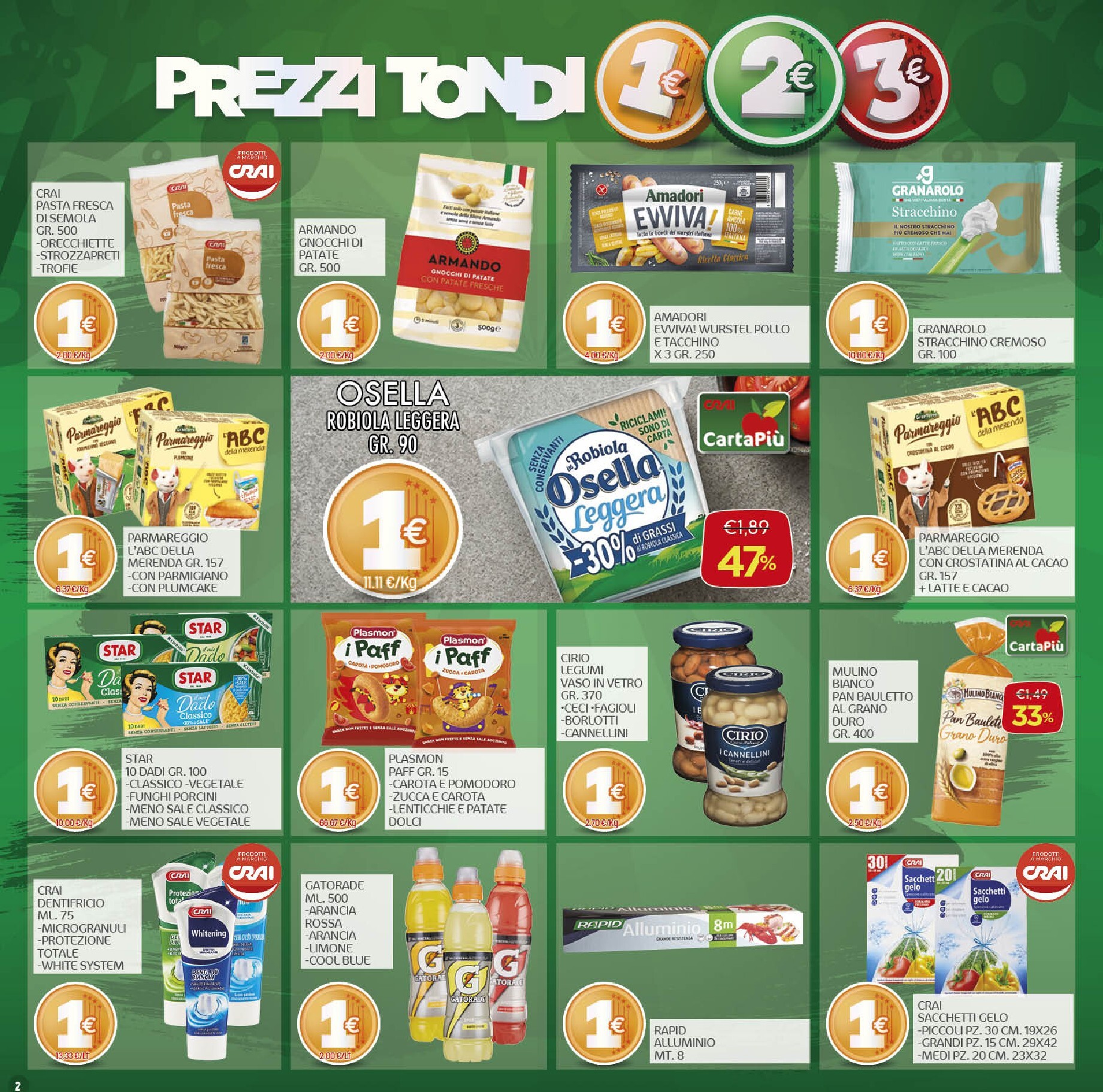 crai - Volantino attuale di Crai valido dal giovedì 17/09/2026 al domenica 27/09/2026 - page: 2