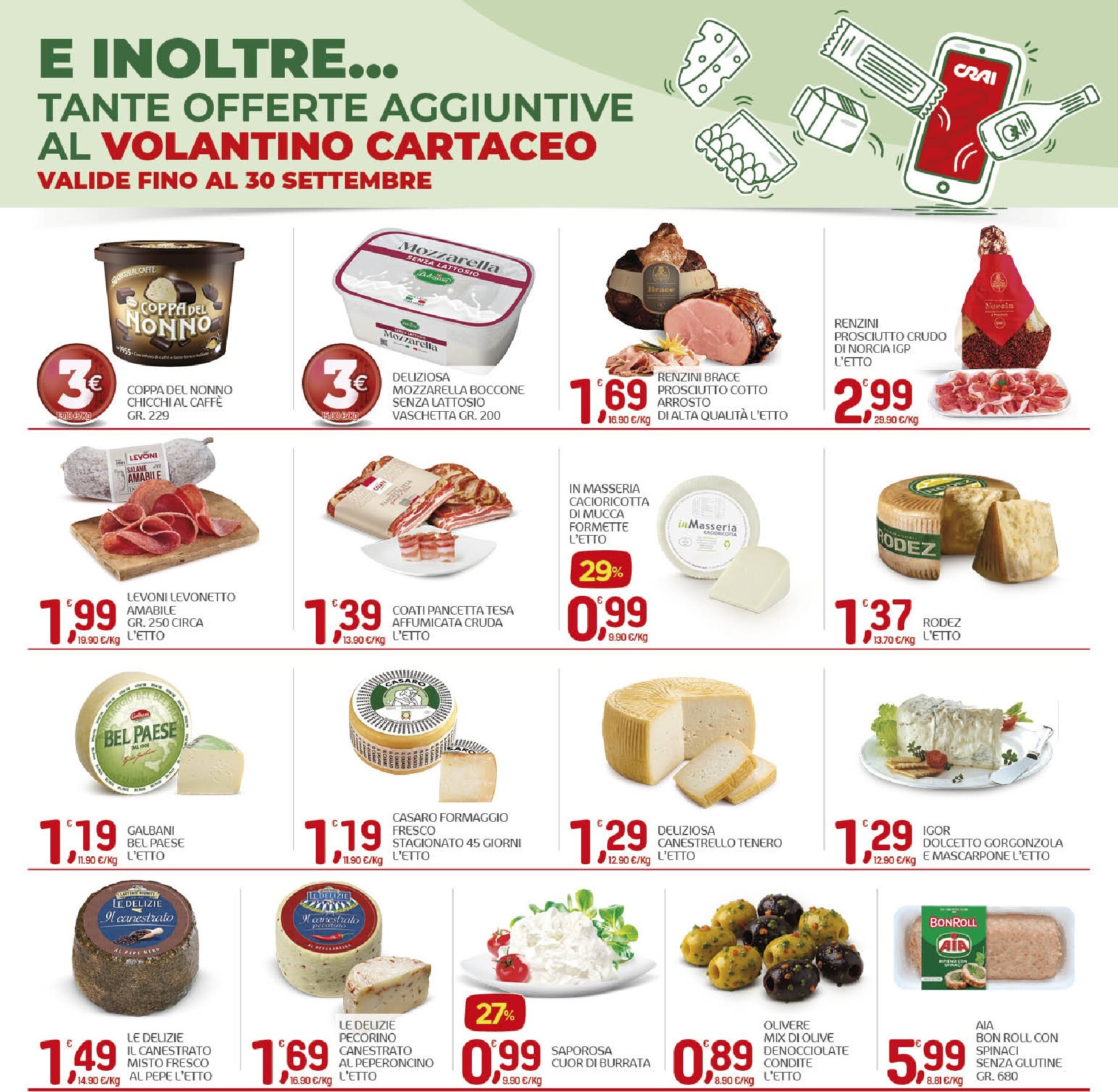 crai - Volantino attuale di Crai valido dal giovedì 17/09/2026 al domenica 27/09/2026 - page: 20