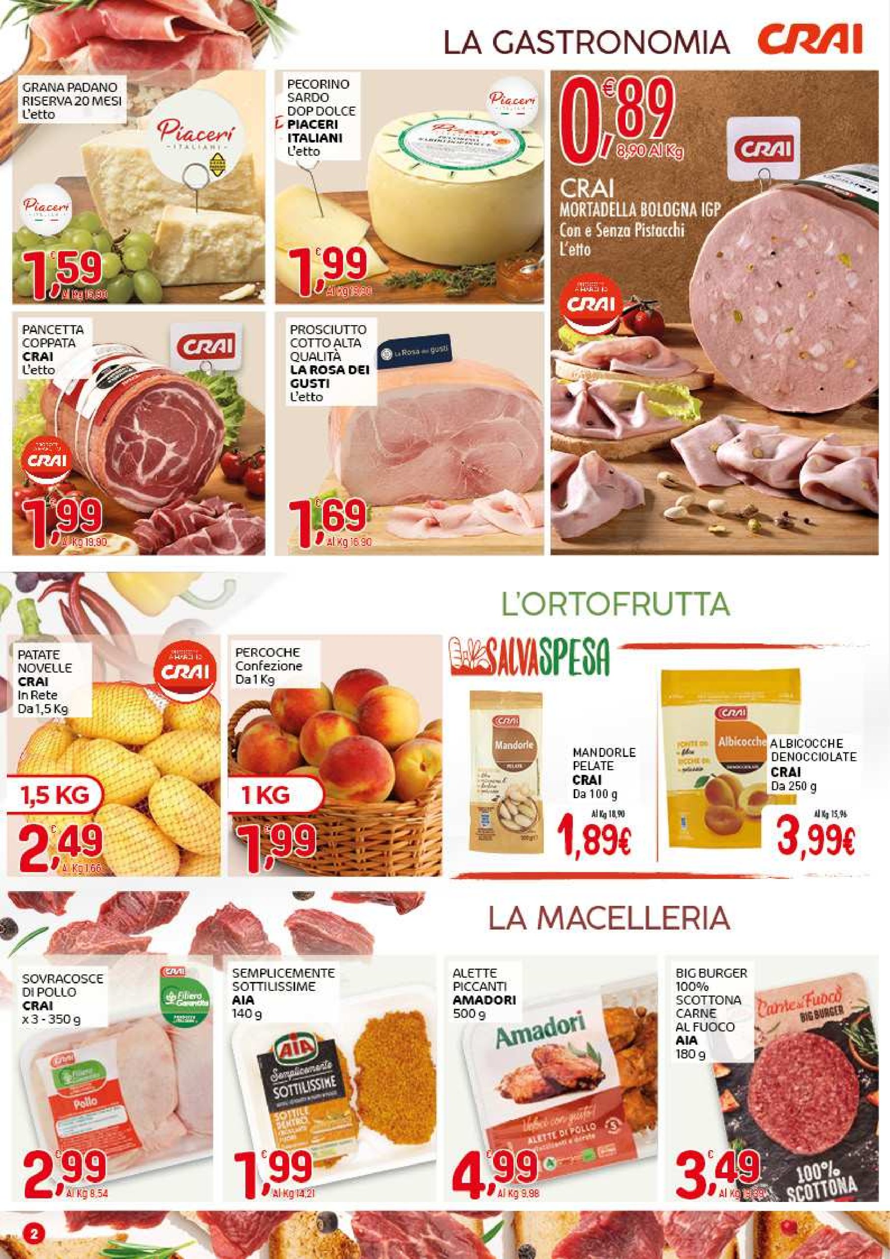 crai - Volantino Crai valido dal 26/06 al 02/07 - page: 2
