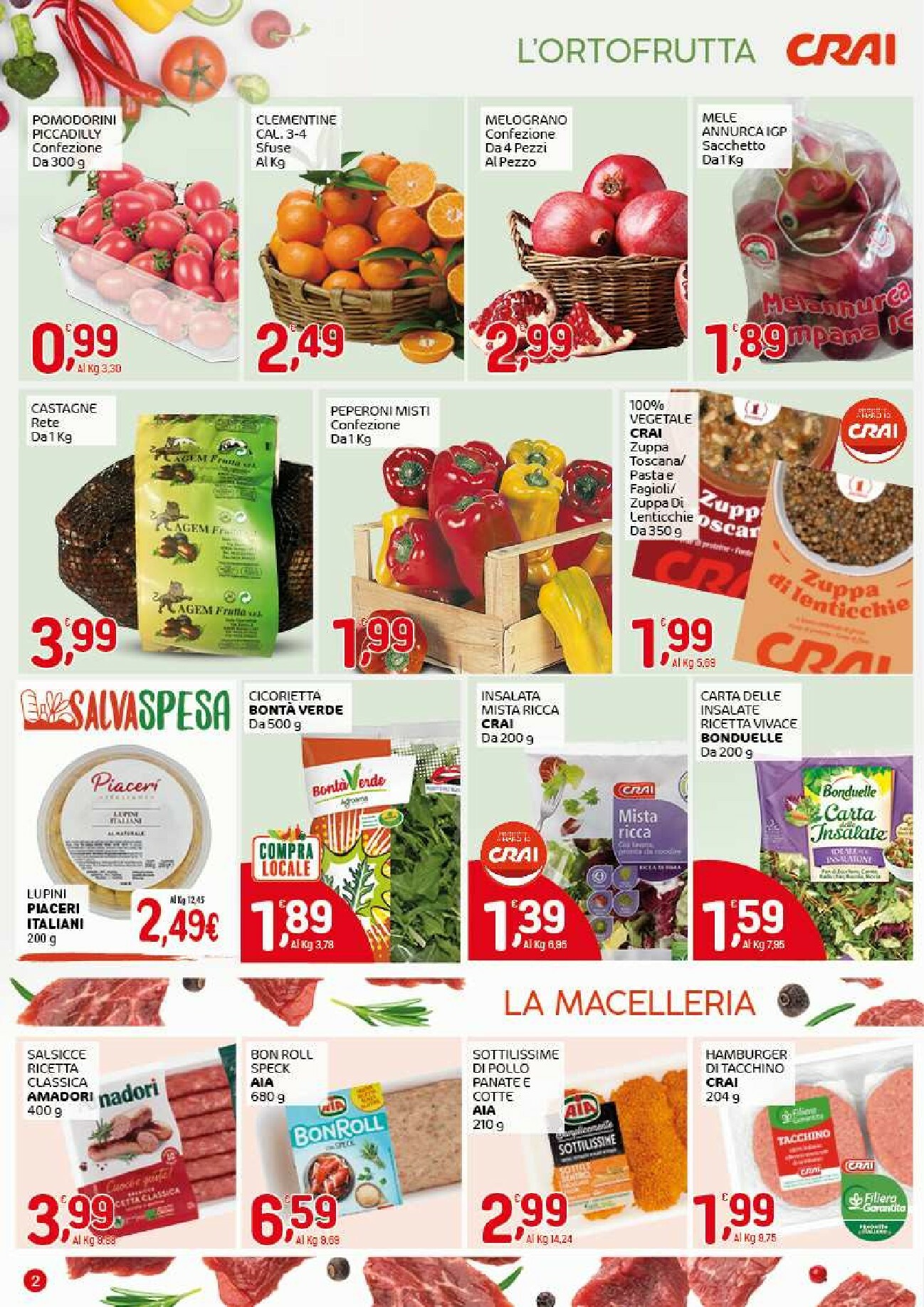 crai - Volantino Crai valido dal 16/10 al 28/10 - page: 2