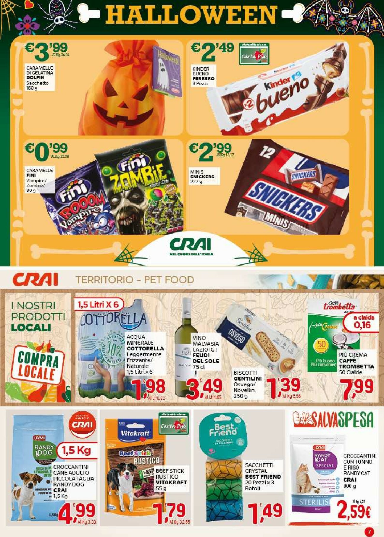 crai - Volantino Crai valido dal 16/10 al 28/10 - page: 7