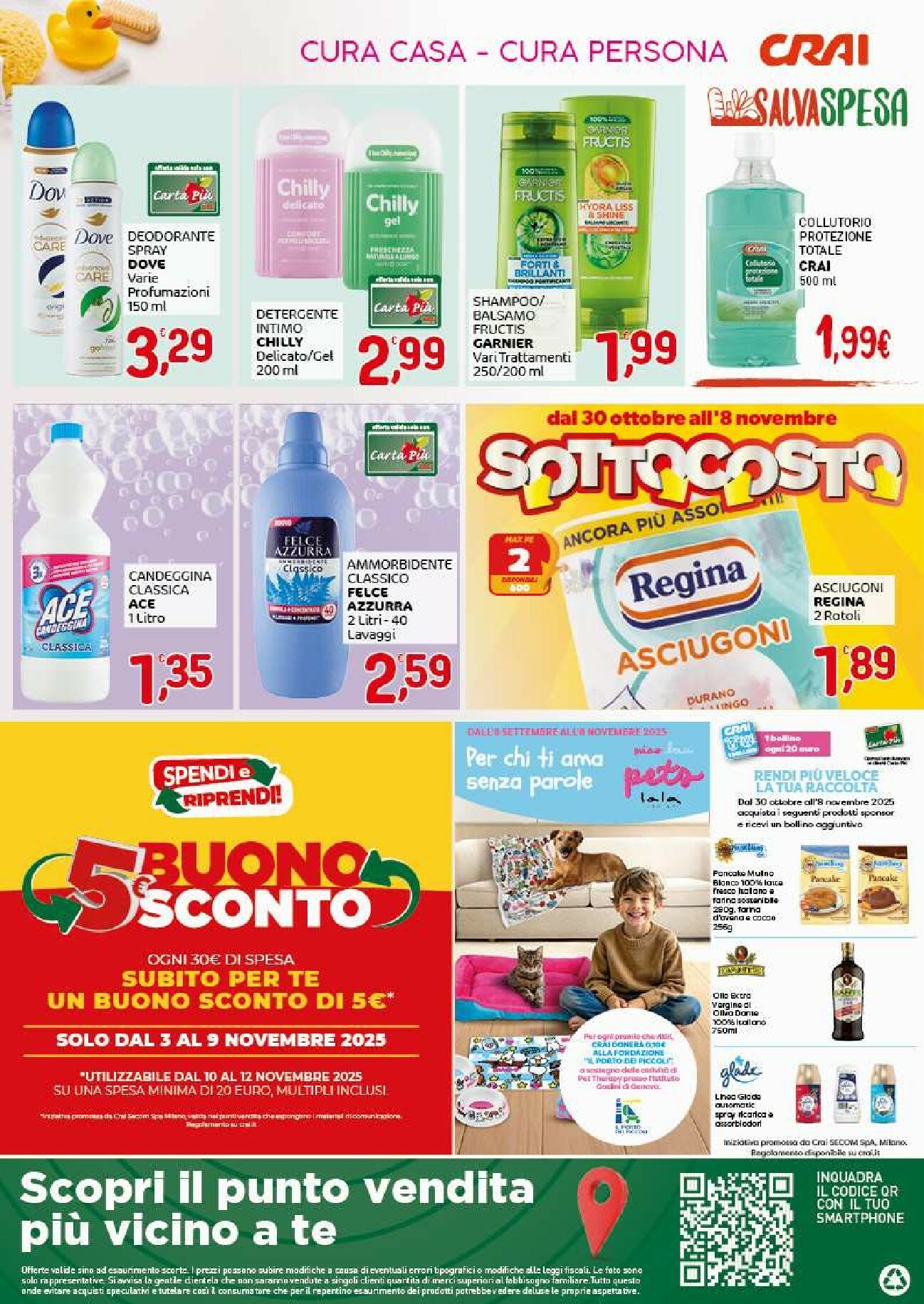crai - Volantino Crai valido dal 30/10 al 08/11 - page: 8