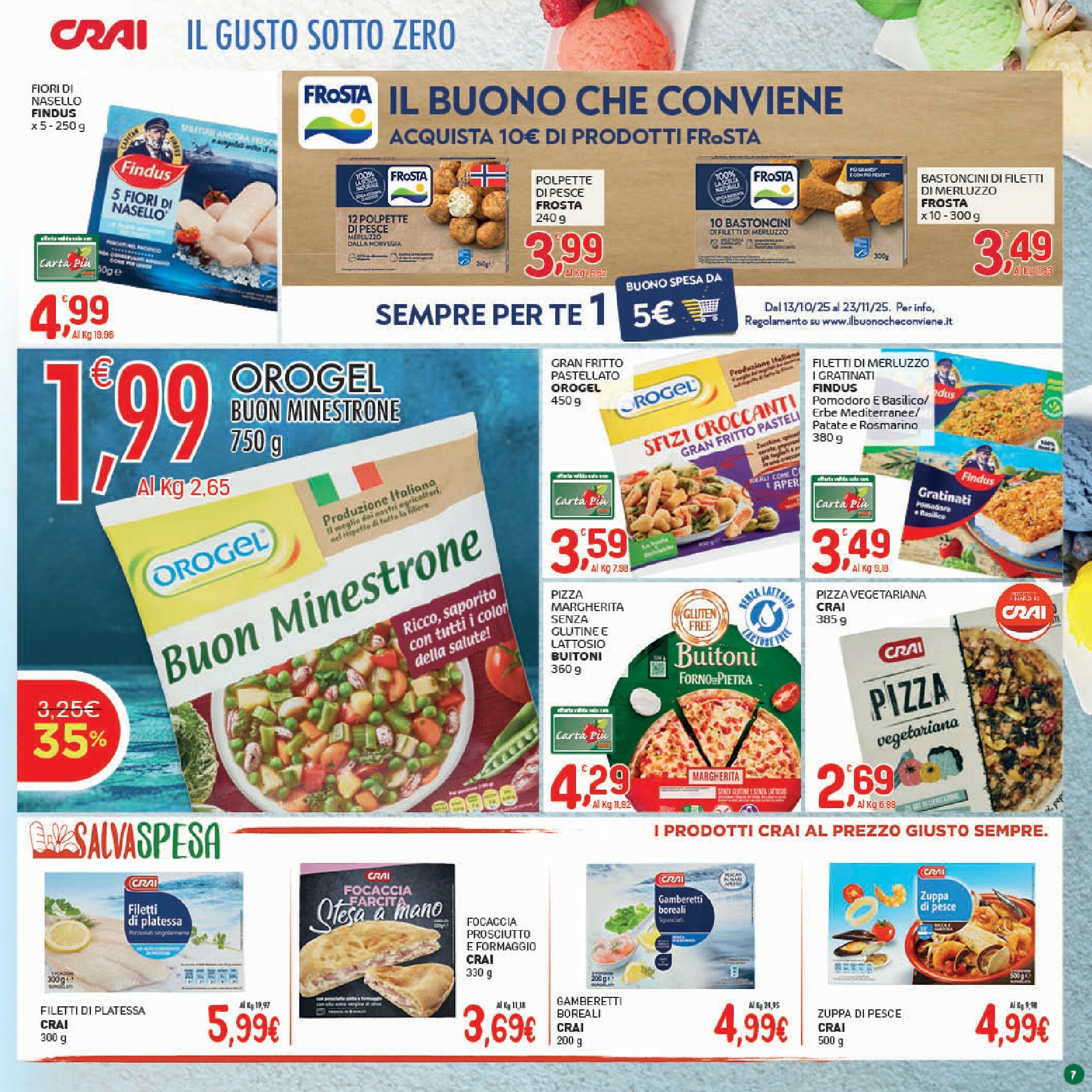crai - Volantino Crai valido dal 13/11 al 23/11 - page: 7