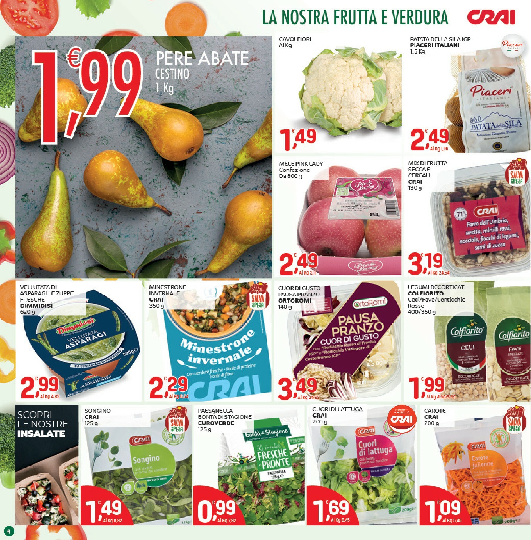 crai - Volantino Crai valido dal 04/12 al 14/12 - page: 4