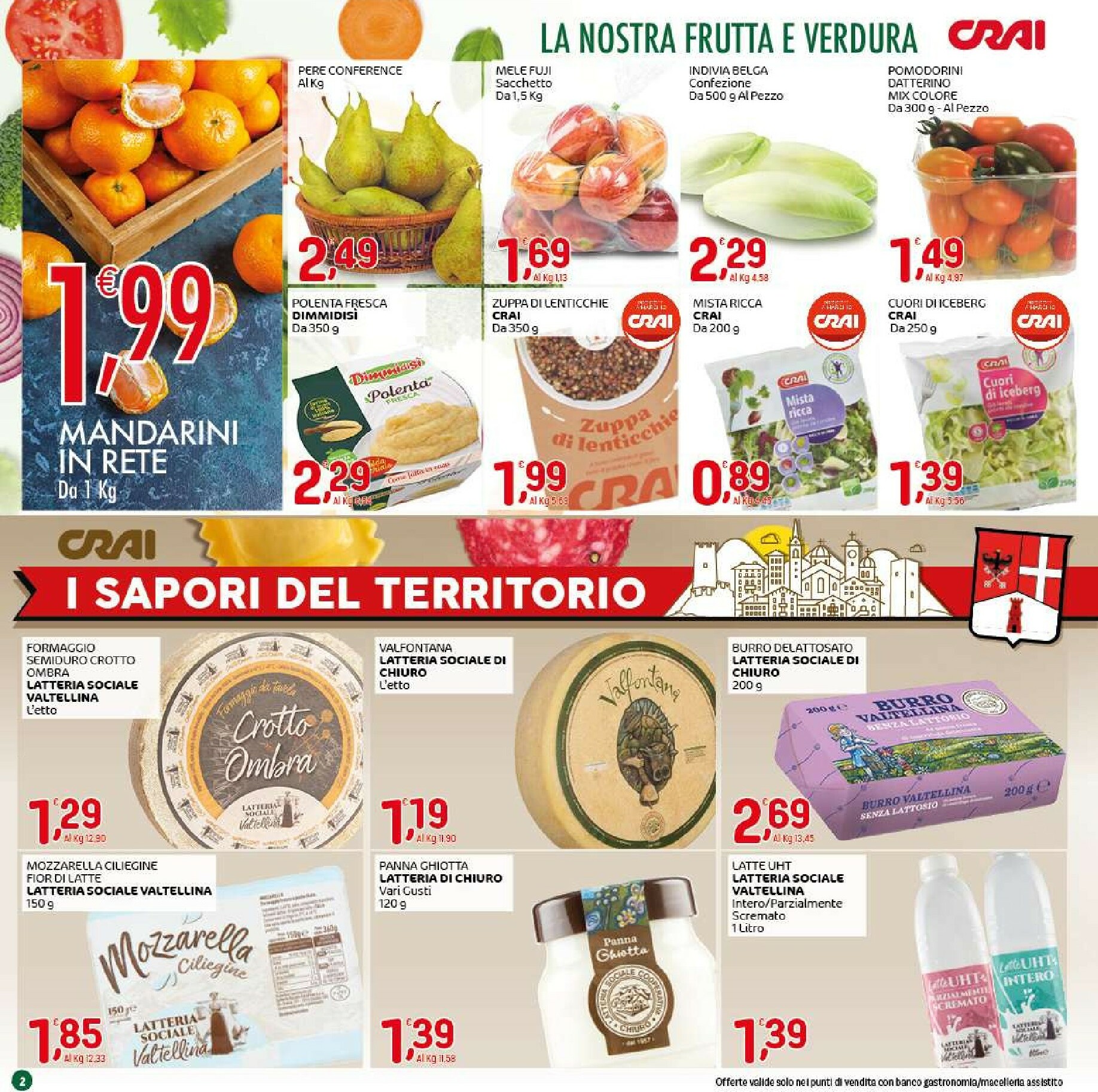 crai - Volantino Crai valido dal 02/01 al 07/01 - page: 2