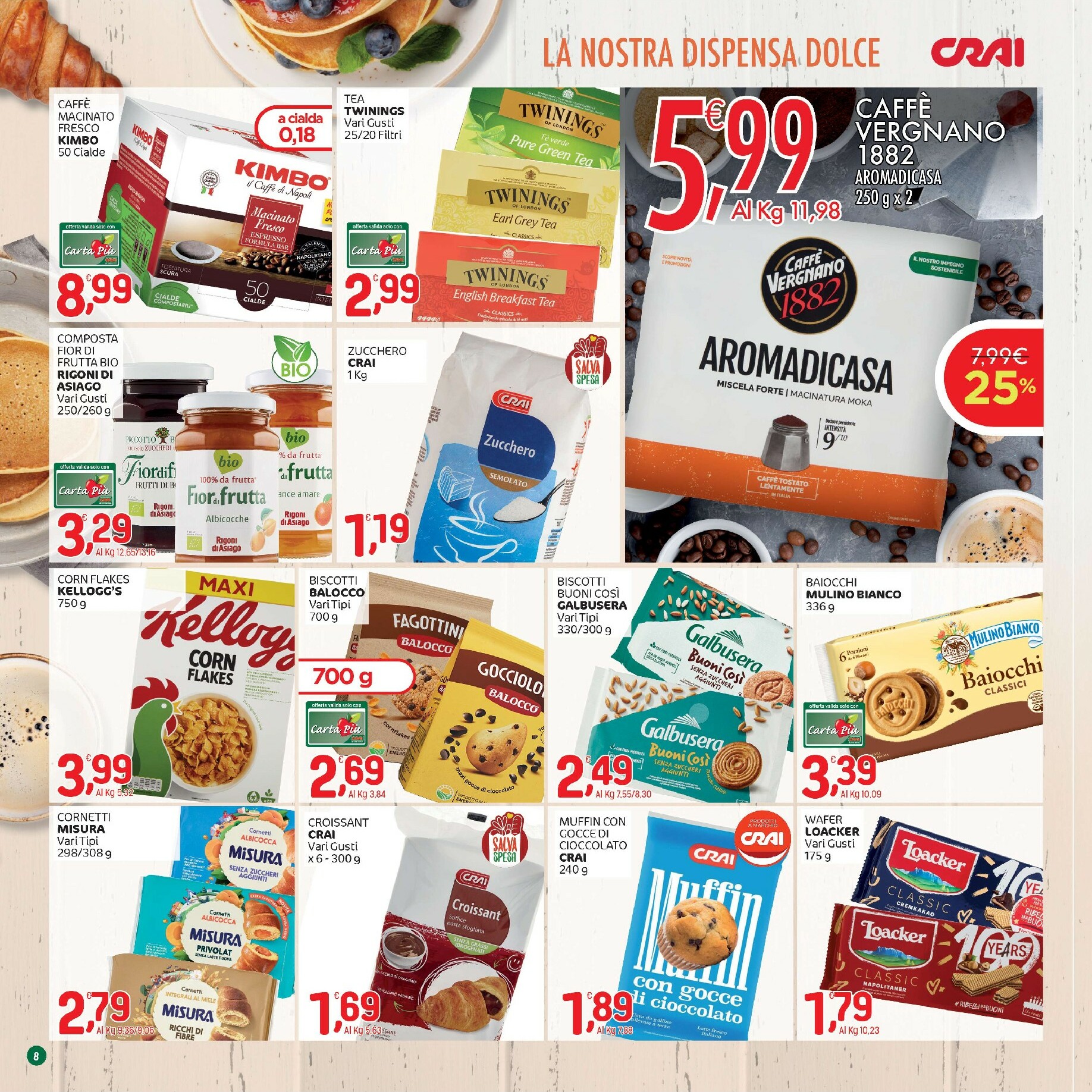 crai - Volantino Crai valido dal 02/01 al 07/01 - page: 8
