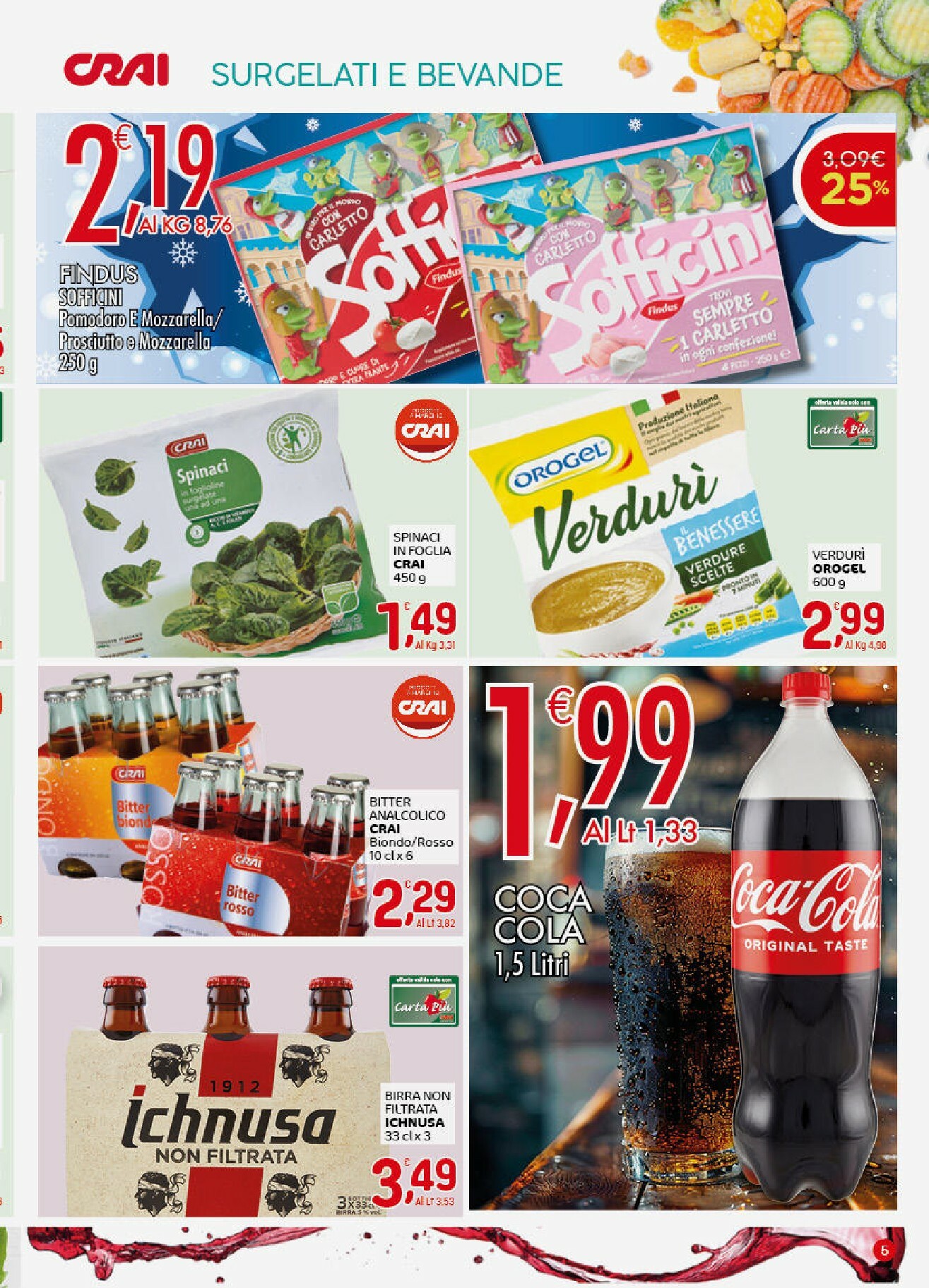 crai - Volantino Crai valido dal 08/01 al 18/01 - page: 5