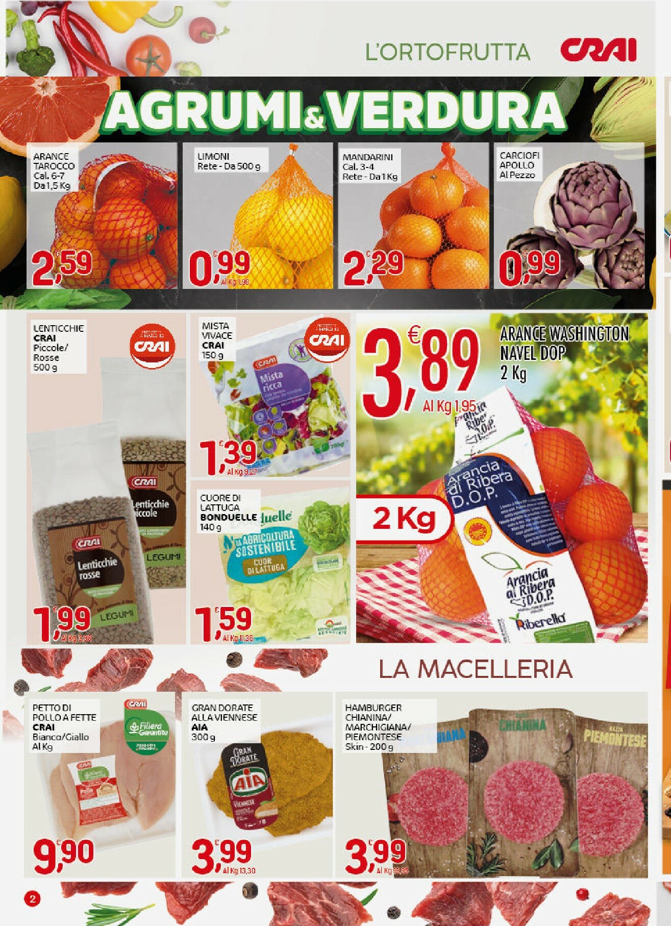 crai - Volantino Crai valido dal 08/01 al 18/01 - page: 2