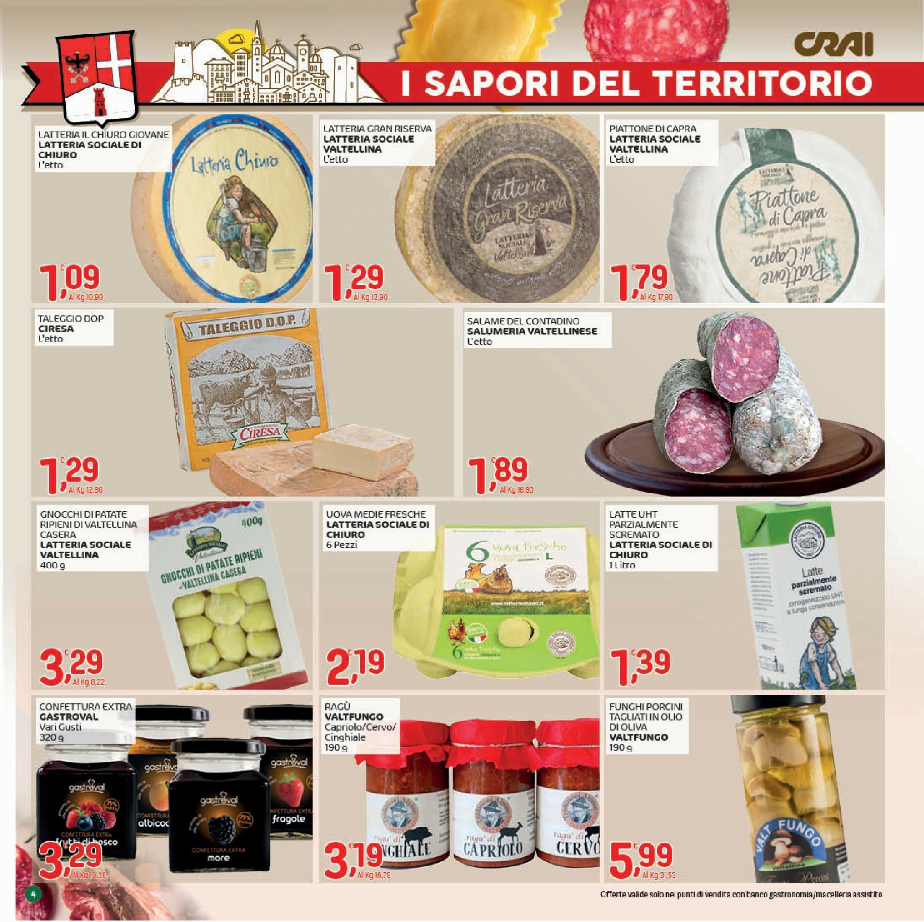 crai - Volantino Crai valido dal 22/01 al 01/02 - page: 4