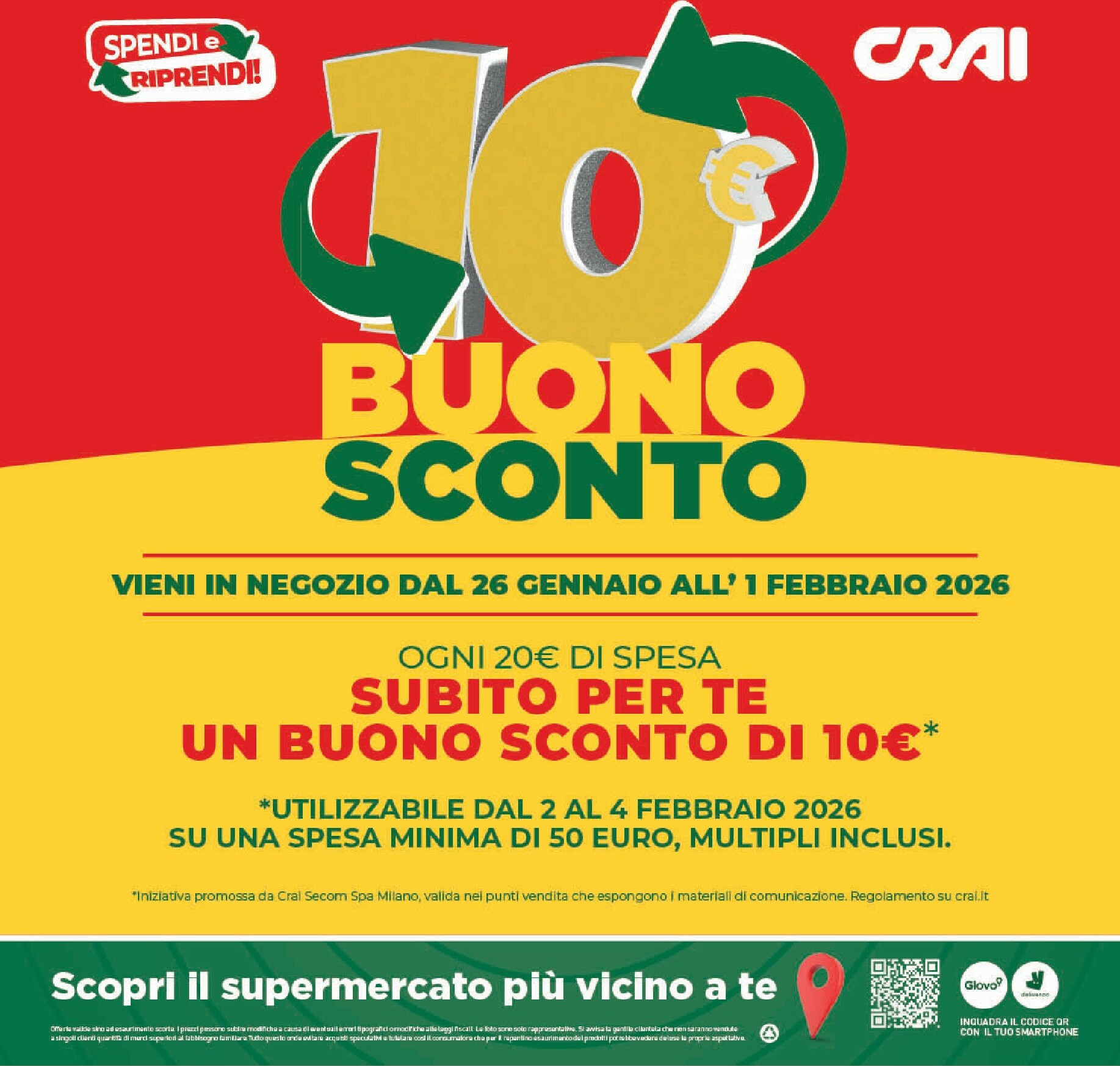 crai - Volantino Crai valido dal 22/01 al 01/02 - page: 16