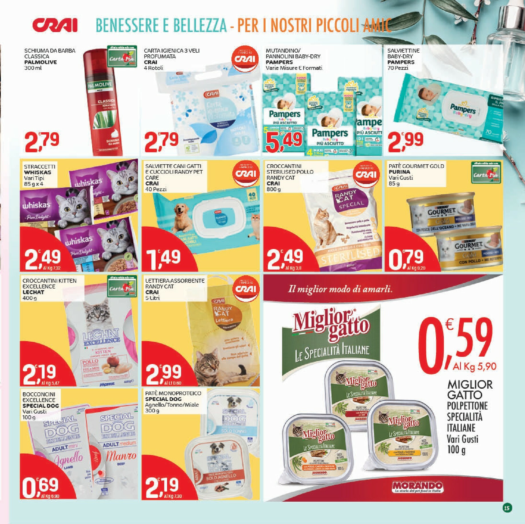 crai - Volantino Crai valido dal 22/01 al 01/02 - page: 15