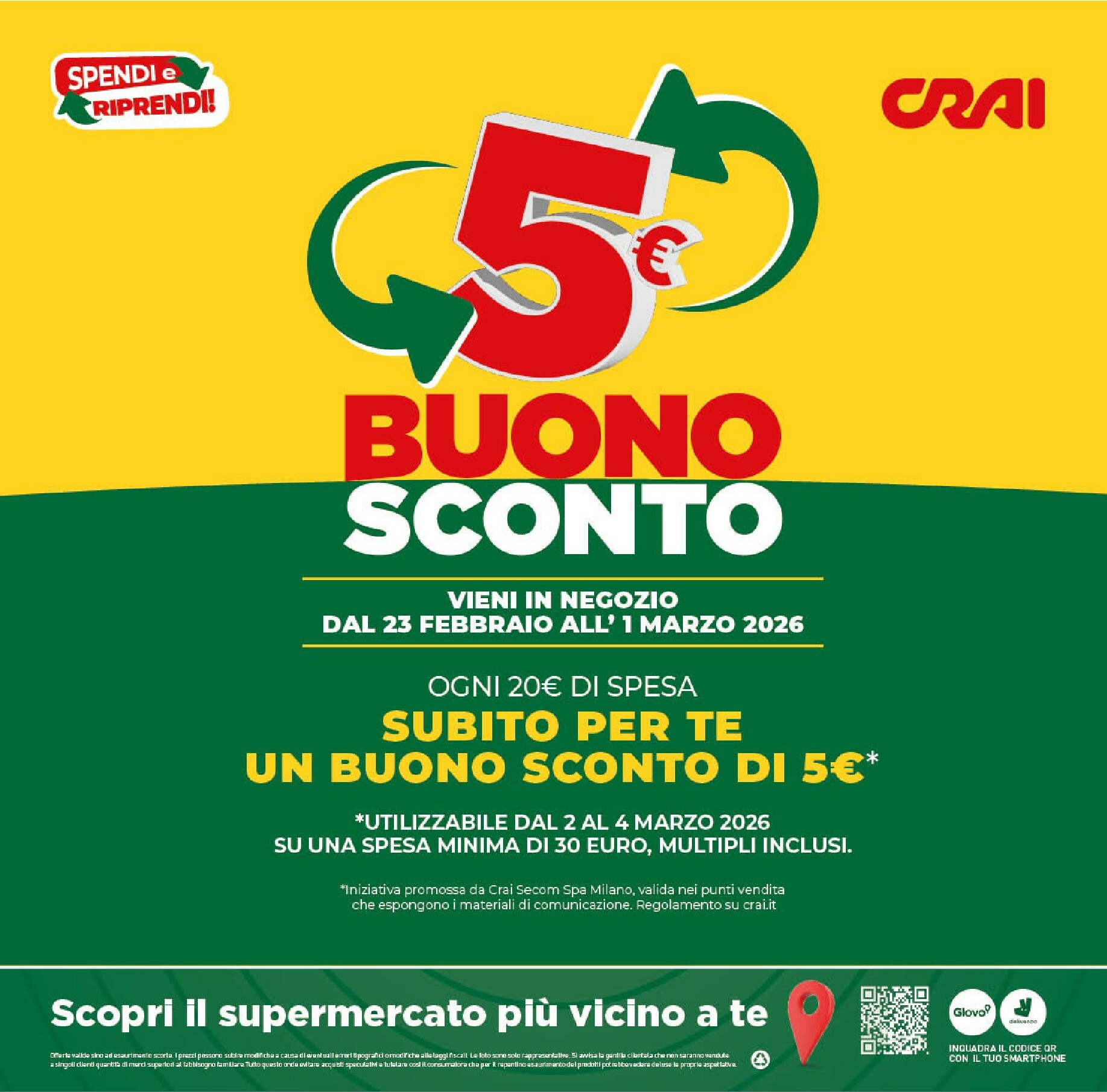 crai - Volantino Crai valido dal 19/02/2026 al 01/03/2026 - page: 16