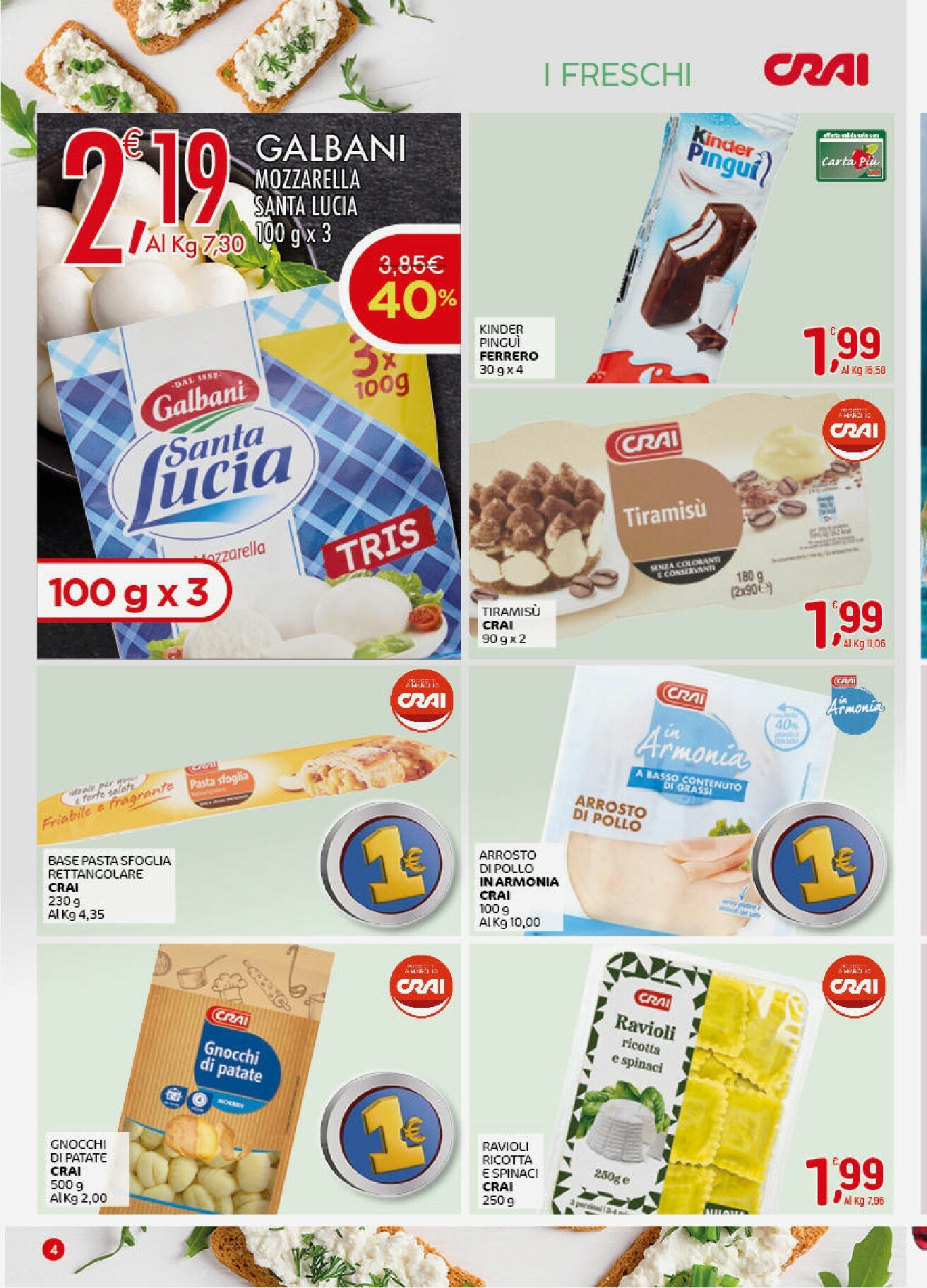 crai - Volantino Crai - Cuor di Crai valido dal 19/02/2026 al 01/03/2026 - page: 4