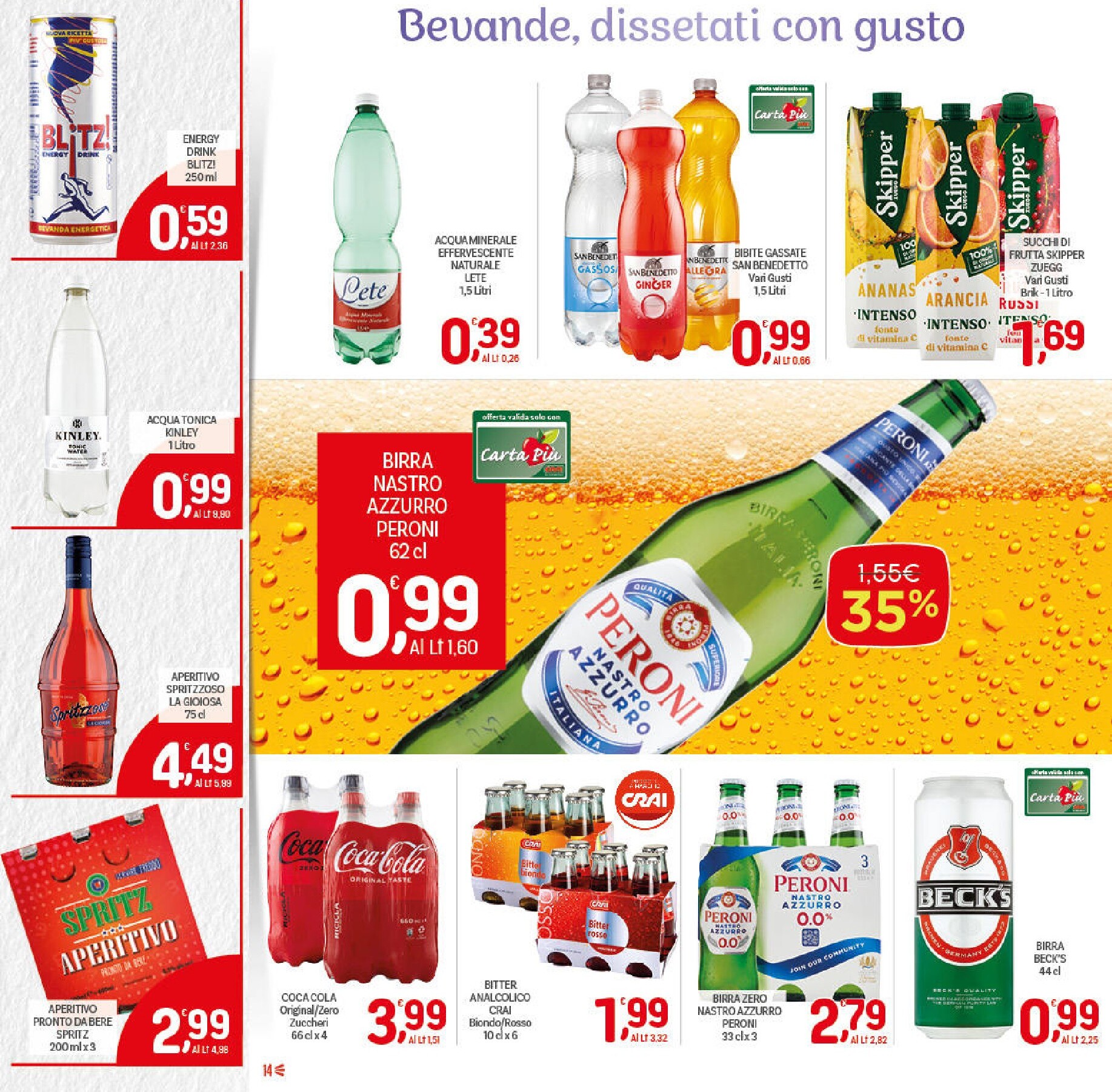 crai - Volantino Crai - Extra valido dal 19/02/2026 al 27/02/2026 - page: 14