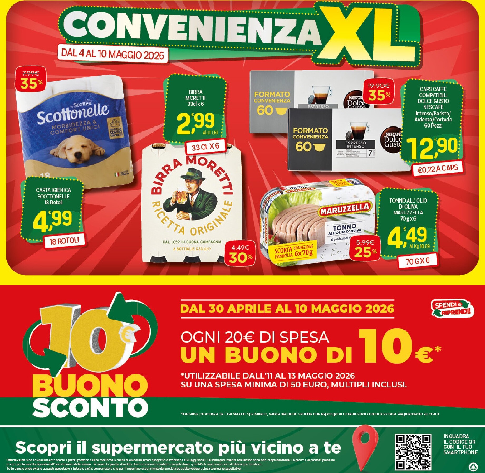 crai - Volantino attuale di Crai - Extra valido dal giovedì 30/04/2026 al domenica 10/05/2026 - page: 24