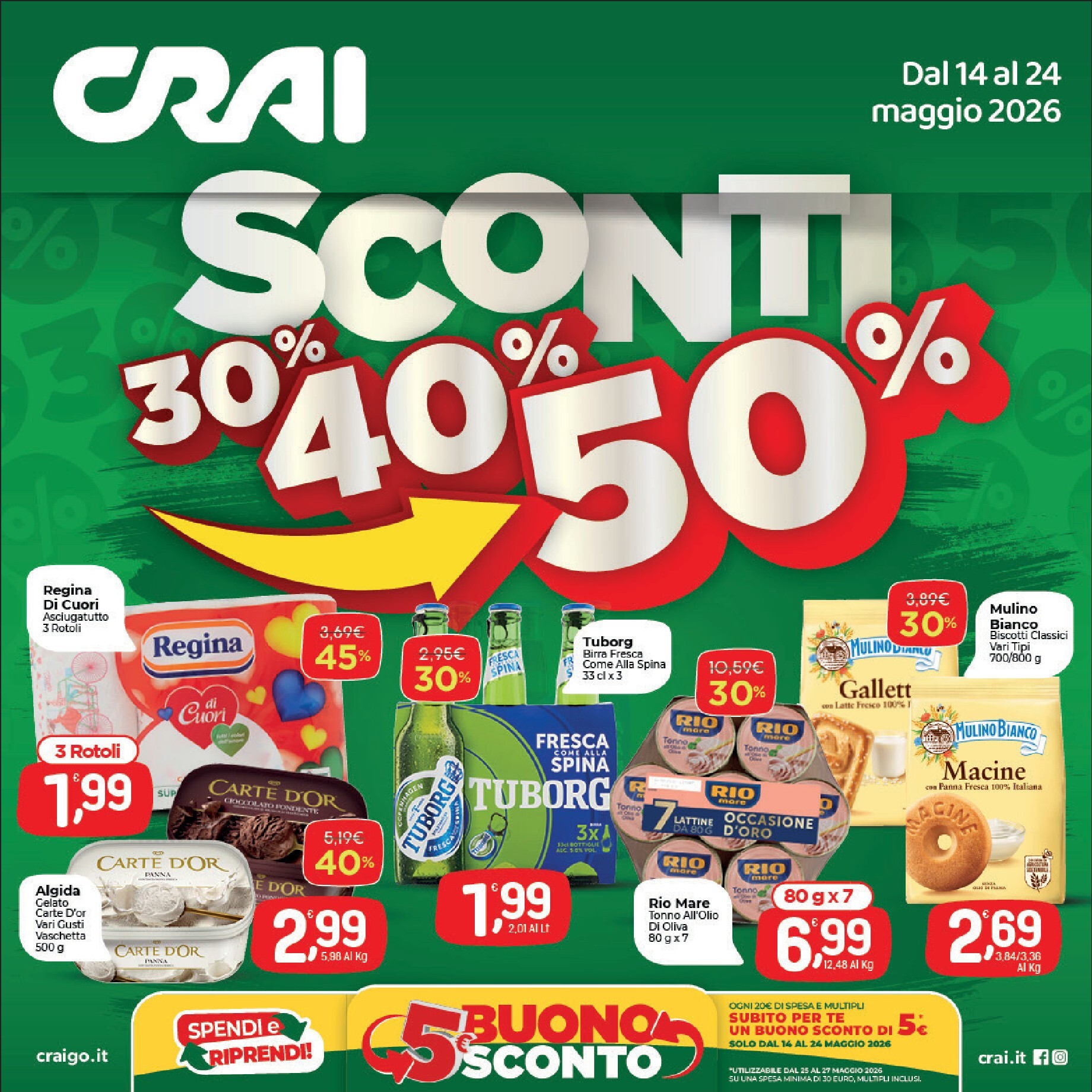 crai - Volantino futuro Crai valido dal giovedì 14/05/2026 al domenica 24/05/2026
