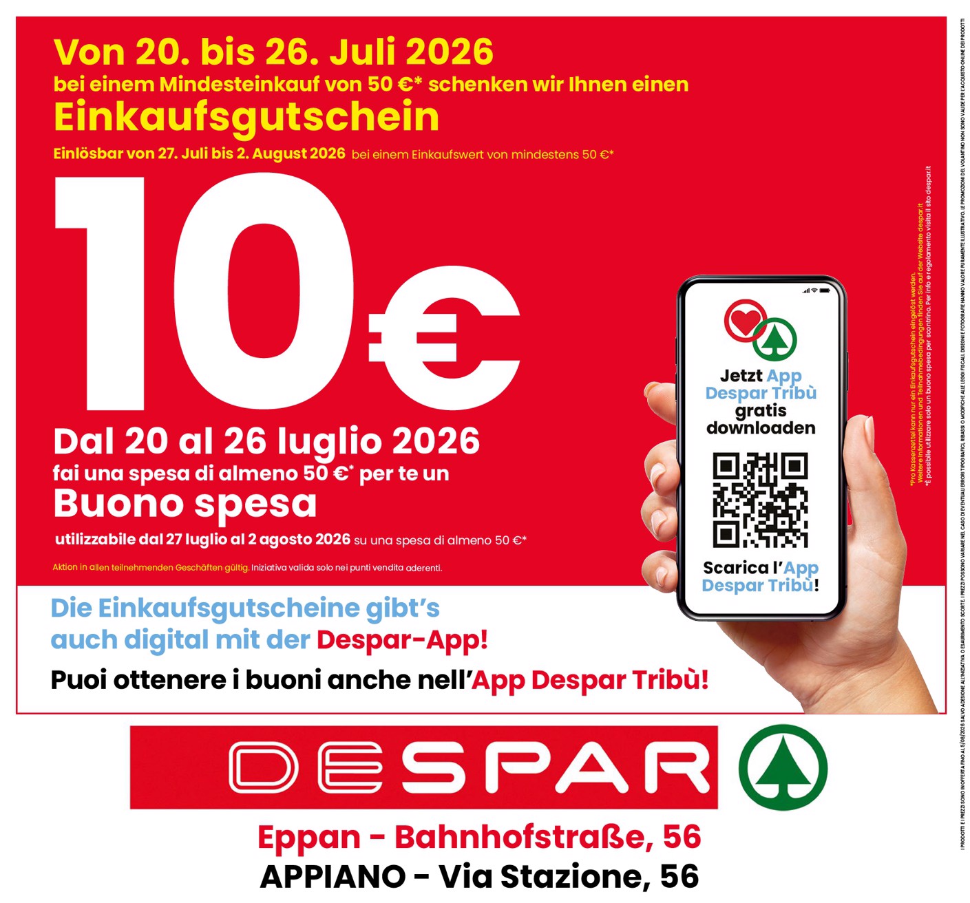 despar - Volantino attuale di Despar Appiano valido dal giovedì 23/07/2026 al mercoledì 05/08/2026 - page: 8