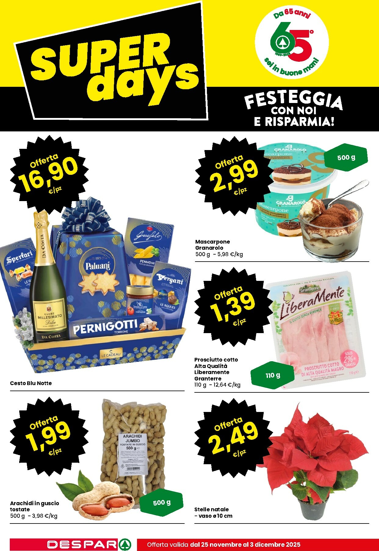 despar - Volantino Despar valido dal 25/11 al 03/12 - page: 2