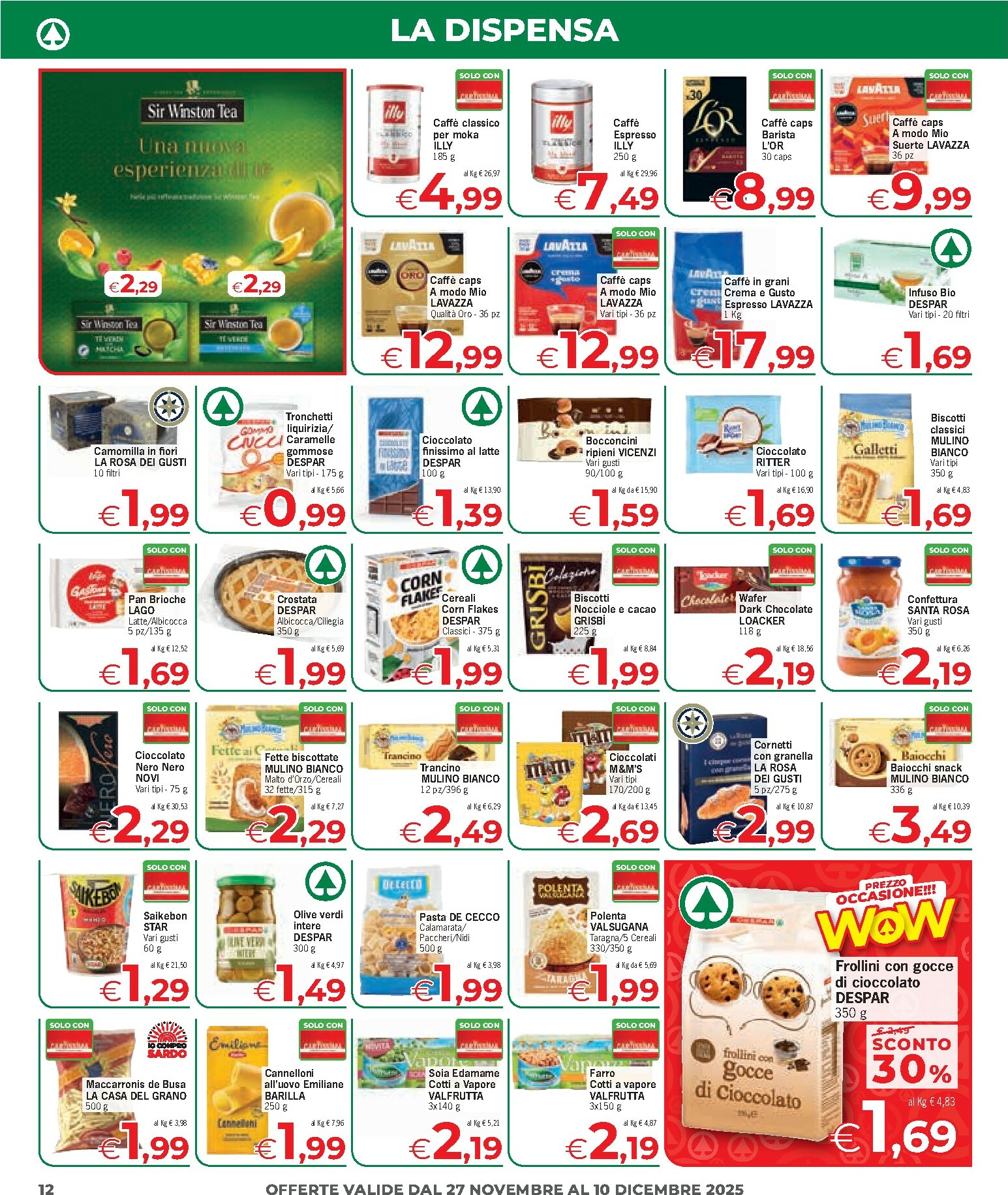 despar - Volantino Despar - Black Week valido dal 27/11 al 10/12 - page: 12