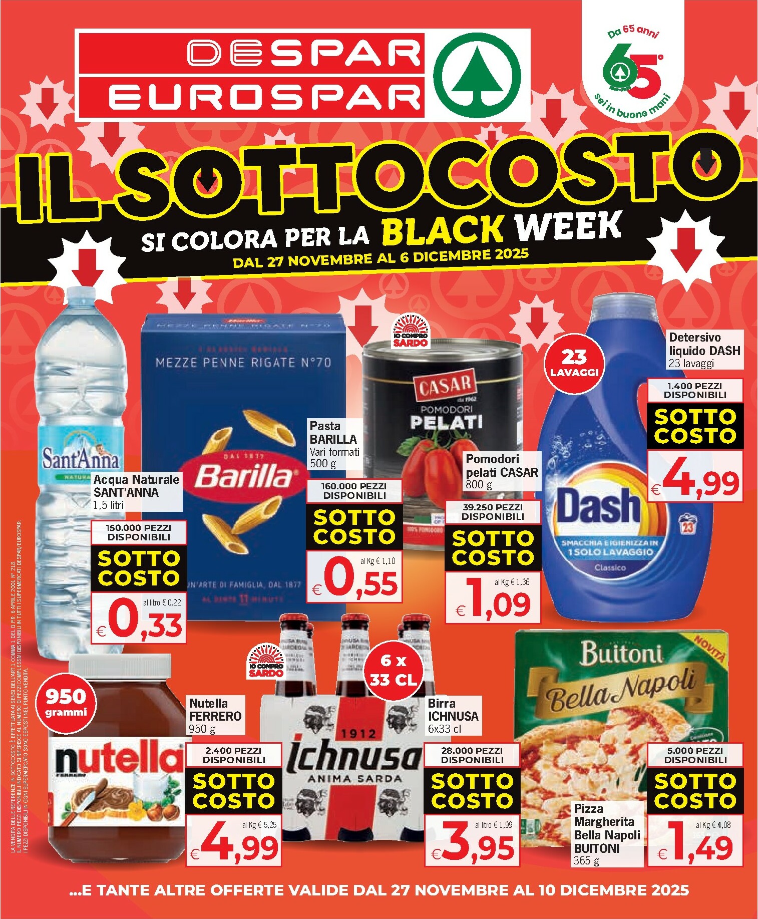 despar - Volantino Despar - Black Week valido dal 27/11 al 10/12