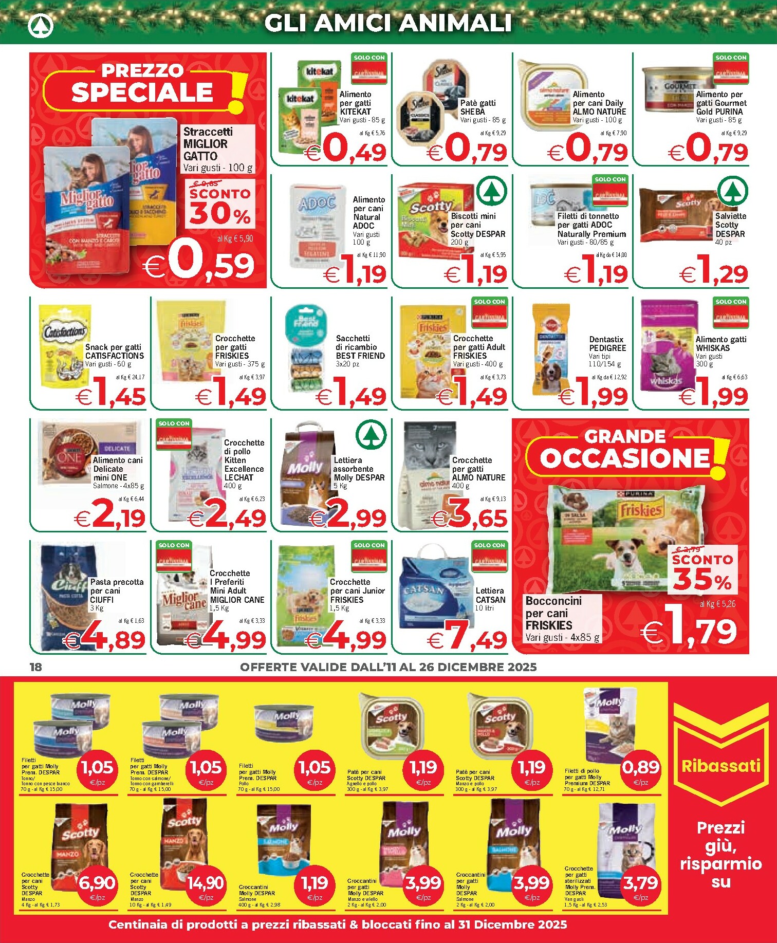 despar - Volantino Despar - Offerte di Buone Feste valido dal 11/12 al 26/12 - page: 18