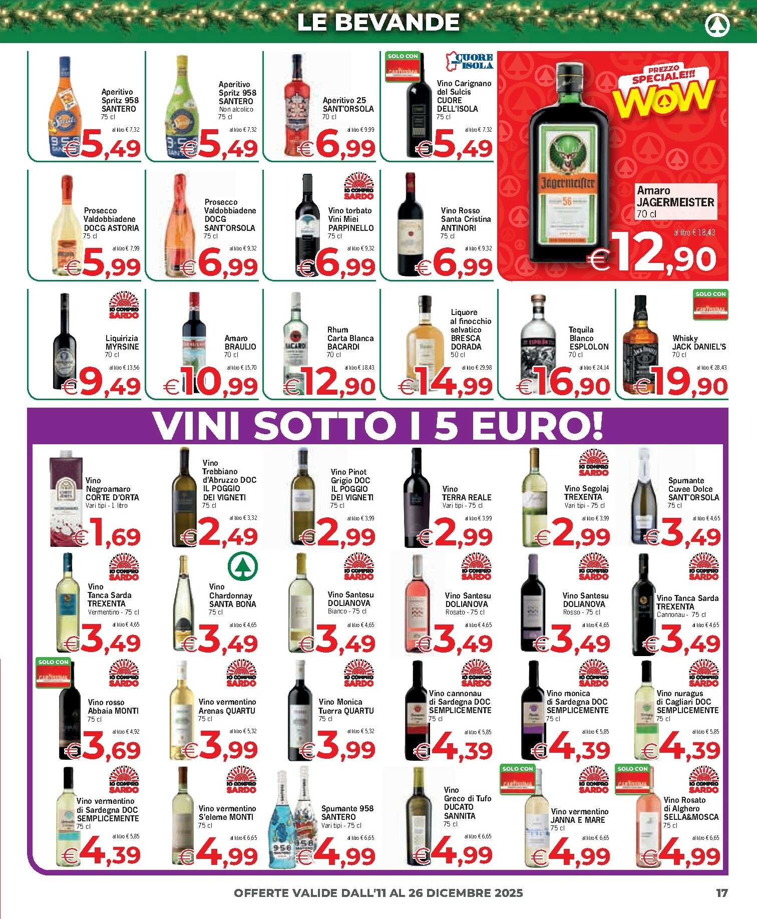 despar - Volantino Despar - Offerte di Buone Feste valido dal 11/12 al 26/12 - page: 17