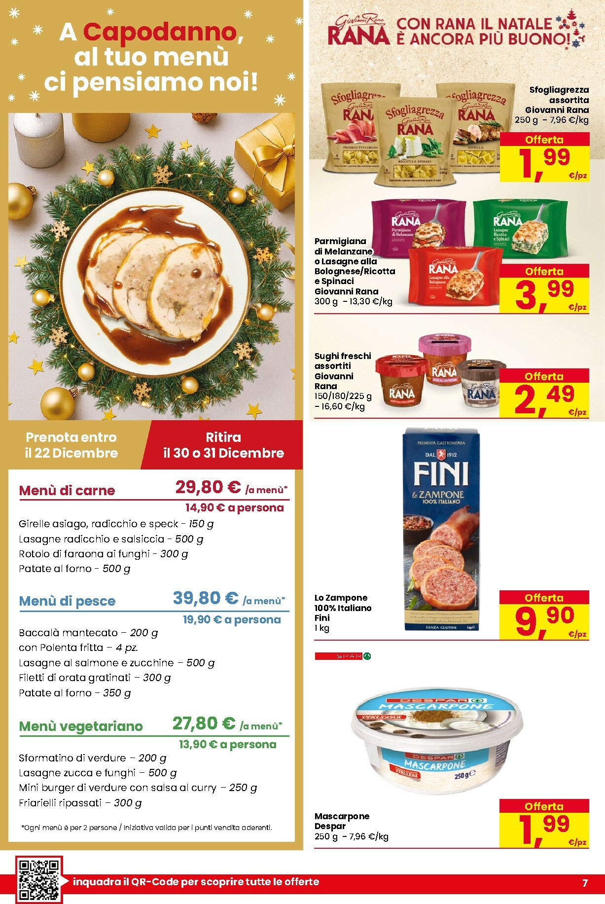 despar - Volantino Despar valido dal 16/12 al 06/01 - page: 7