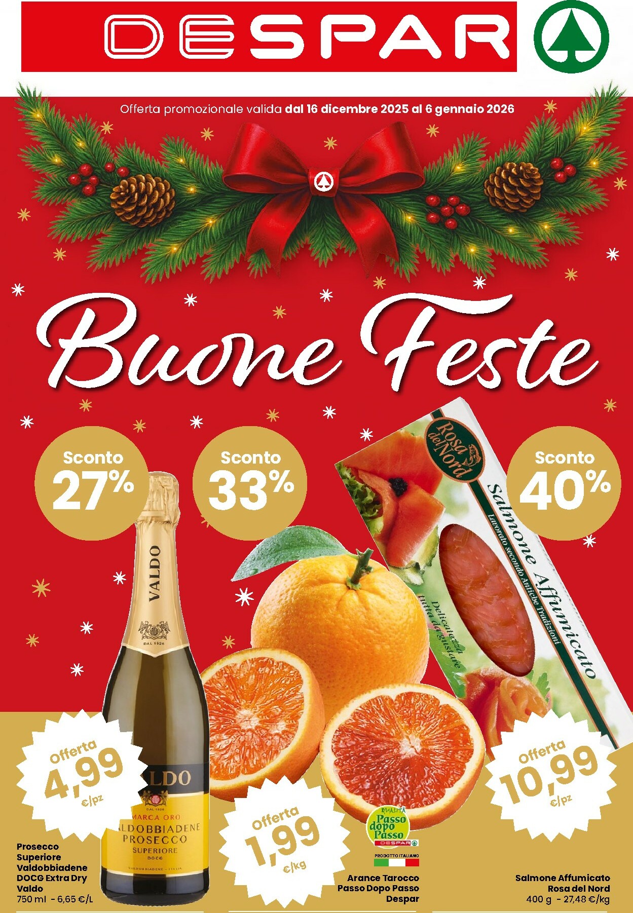 despar - Volantino Despar valido dal 16/12 al 06/01