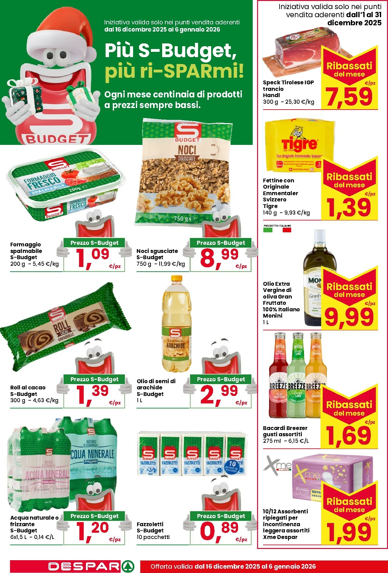despar - Volantino Despar valido dal 16/12 al 06/01 - page: 18