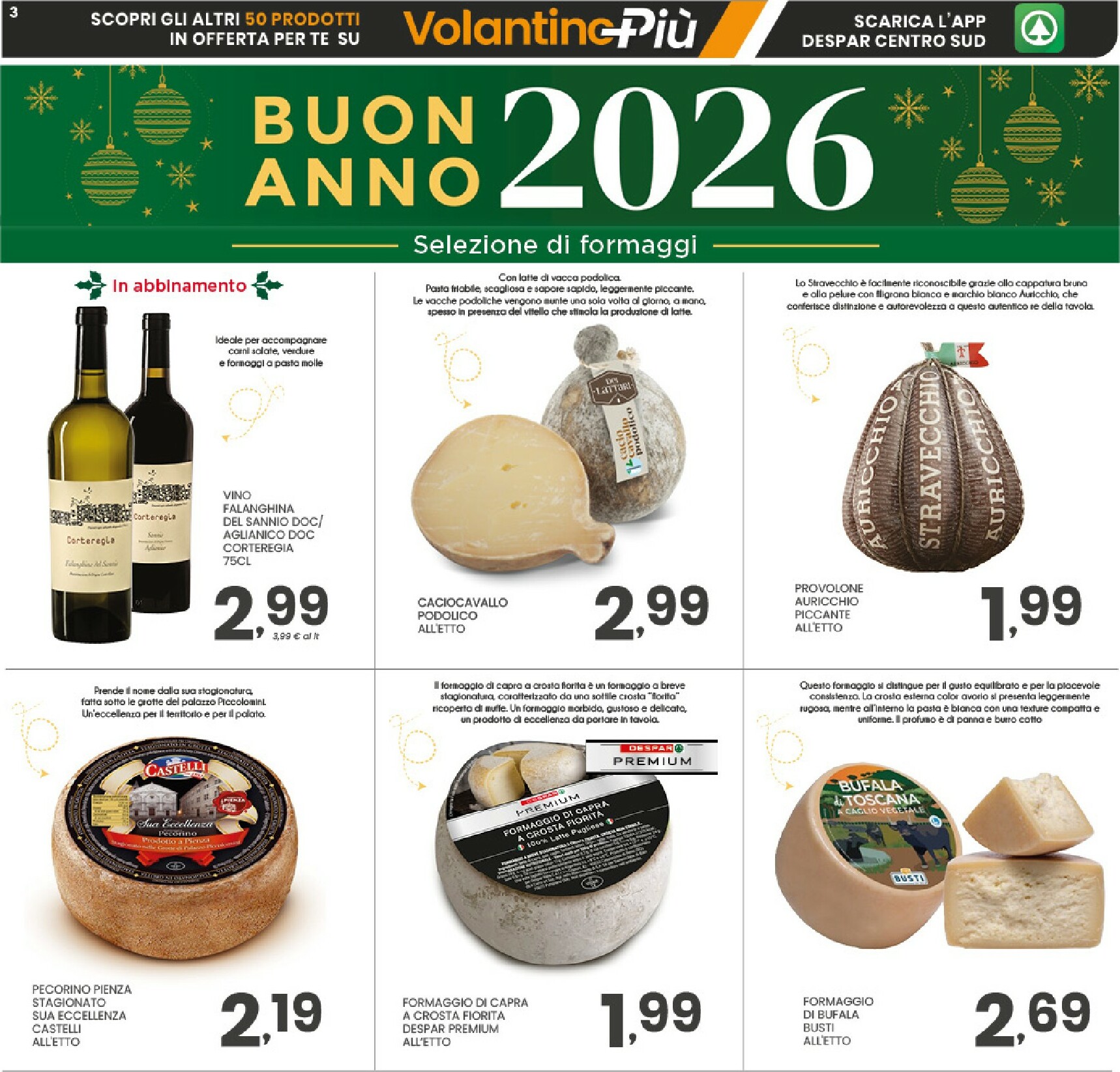 despar - Volantino Despar - Buon Anno 2026 valido dal 27/12 al 08/01 - page: 3