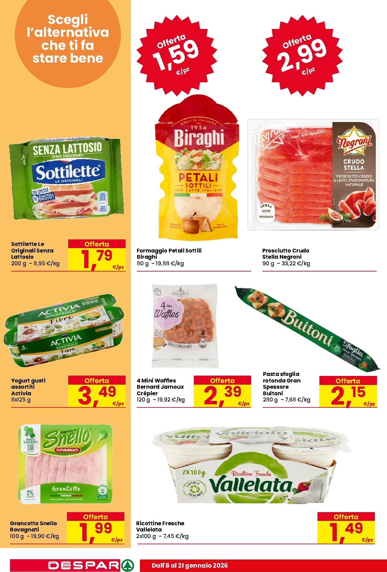 despar - Volantino Despar valido dal 08/01 al 21/01 - page: 14