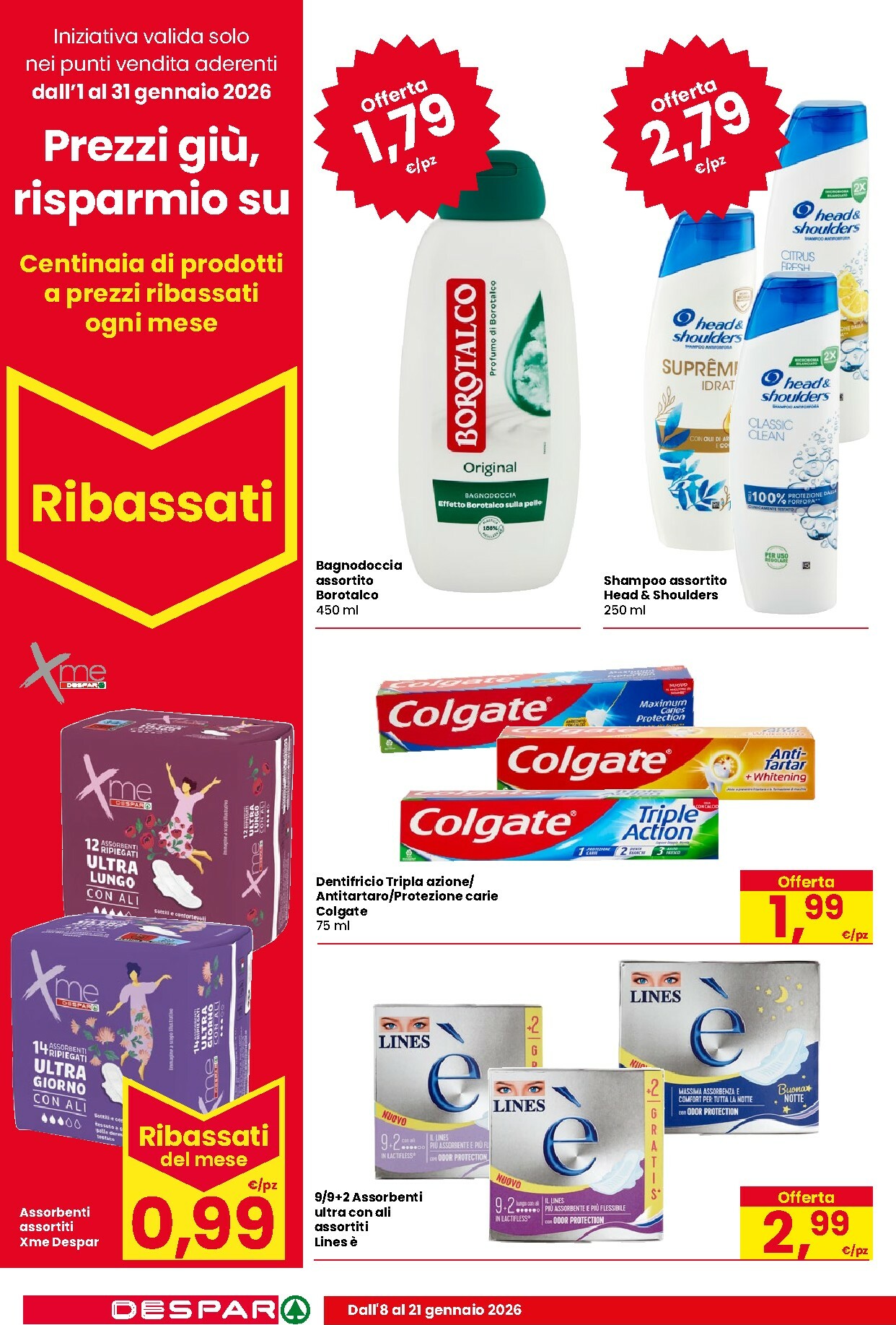 despar - Volantino Despar valido dal 08/01 al 21/01 - page: 18
