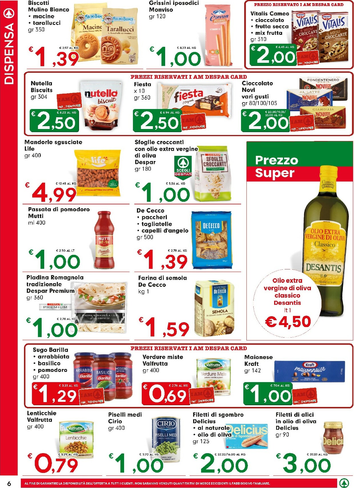 despar - Volantino Despar - Vercelli valido dal 29/01 al 11/02 - page: 6