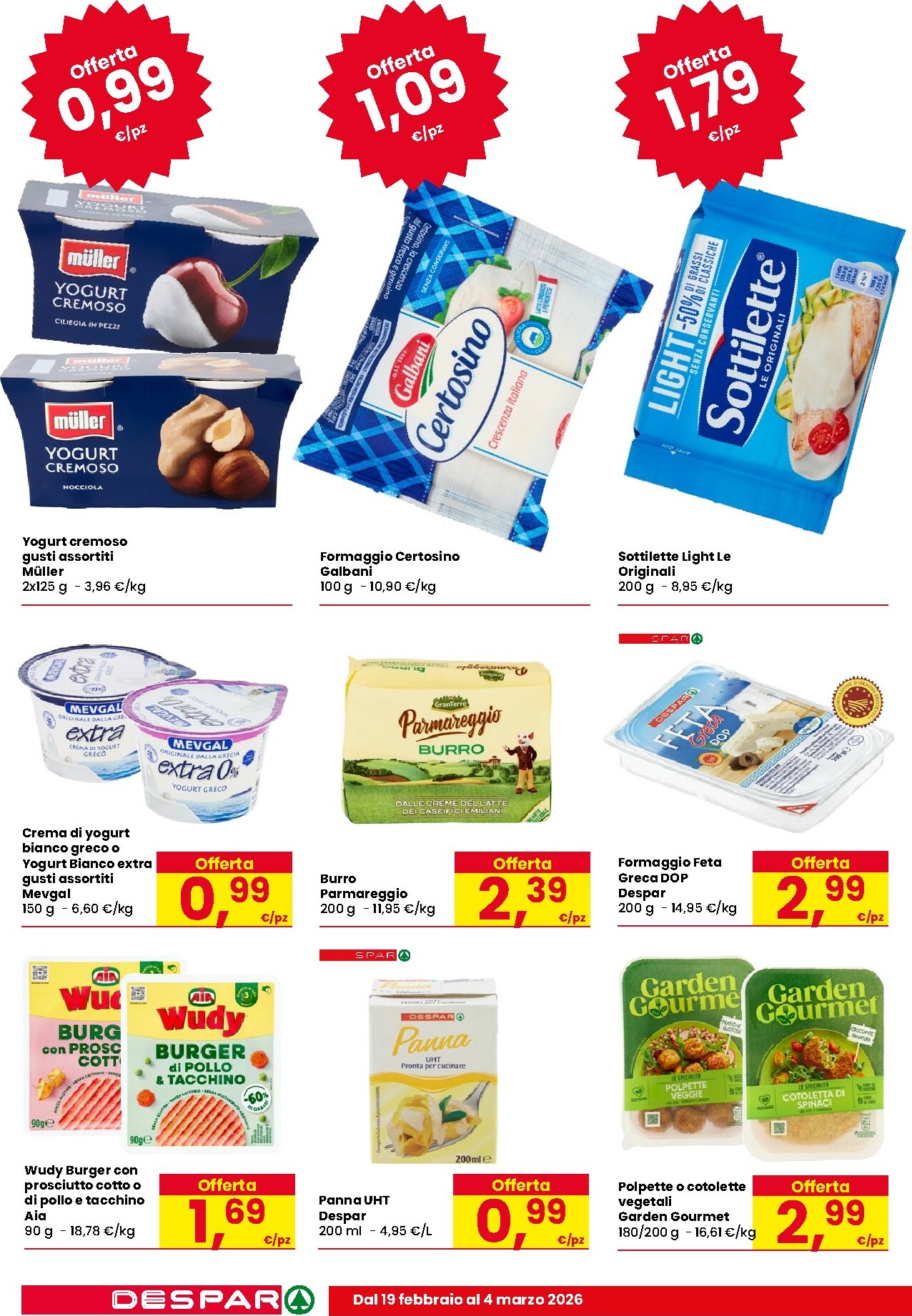 despar - Volantino Despar valido dal 19/02/2026 al 04/03/2026 - page: 12