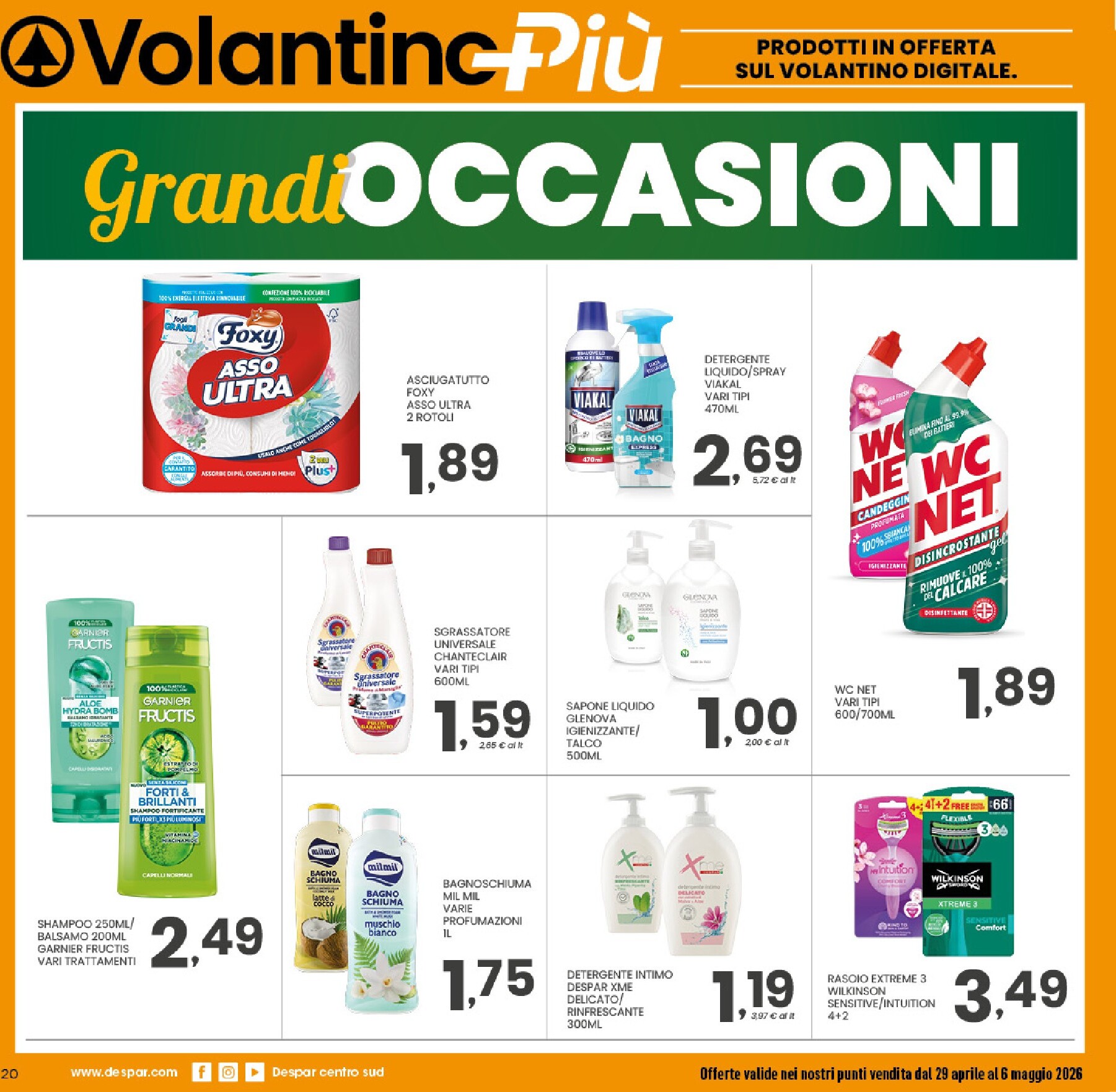 despar - Volantino attuale di Despar valido dal mercoledì 29/04/2026 al mercoledì 06/05/2026 - page: 19